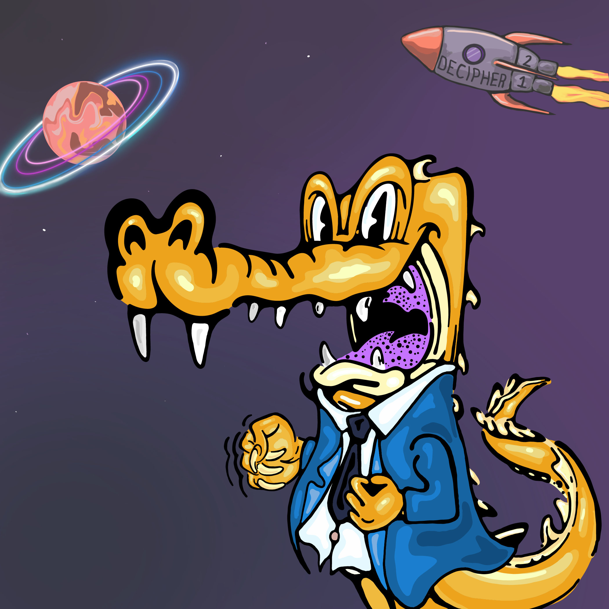 Algo Gator #617 NFT on Algorand