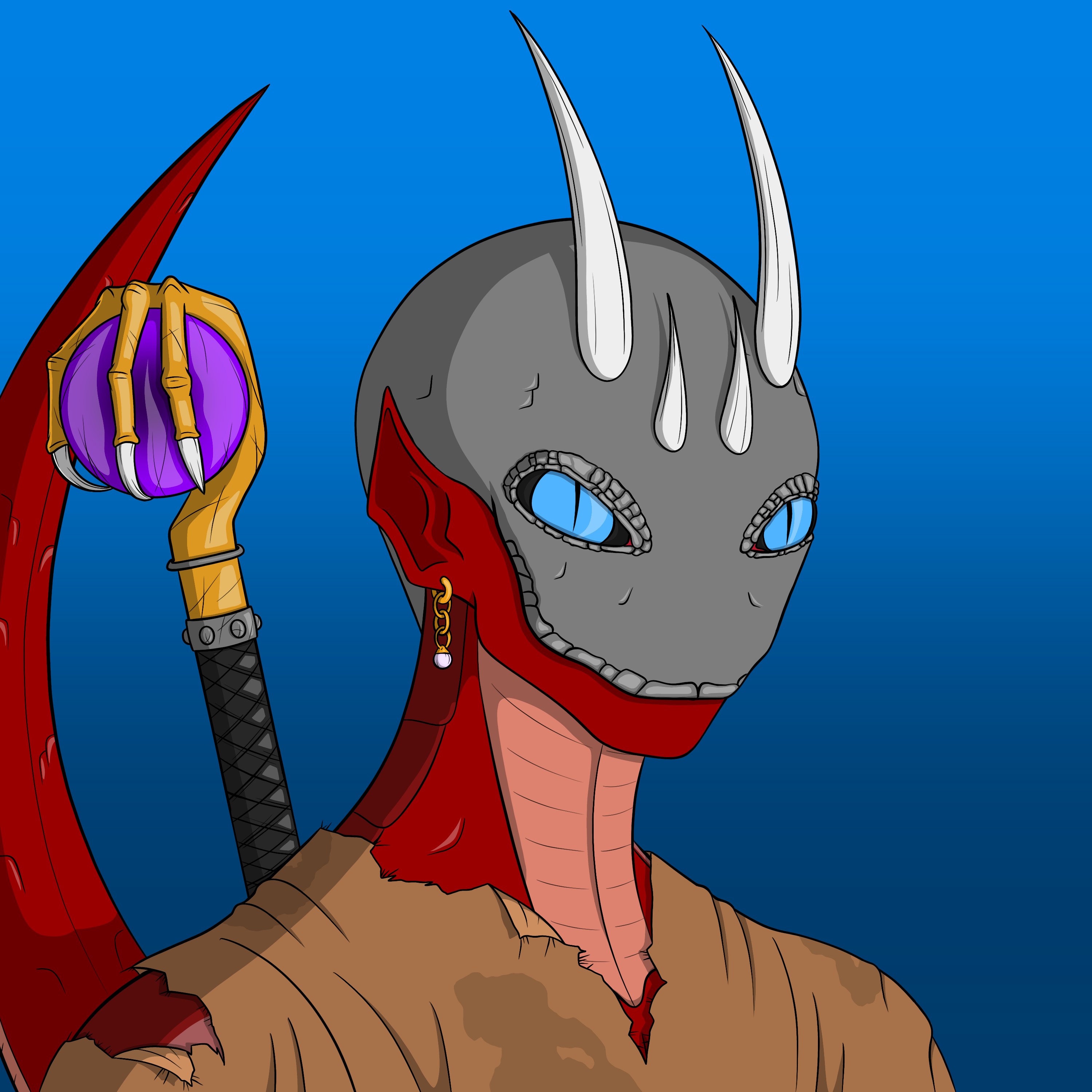 Dark Coin Champion #0518 NFT on Algorand