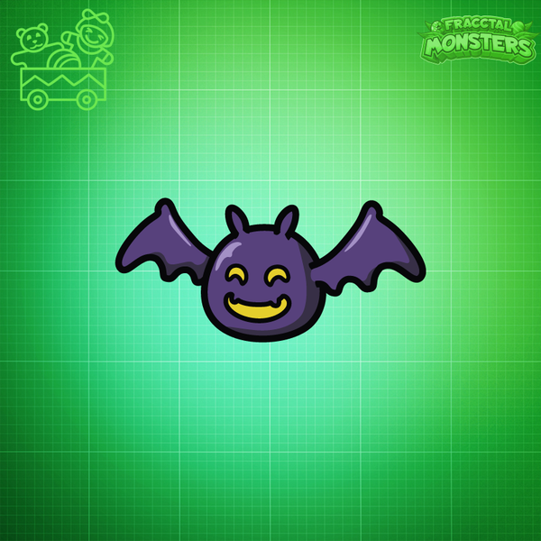 An image of Fracctal Bat Plushie