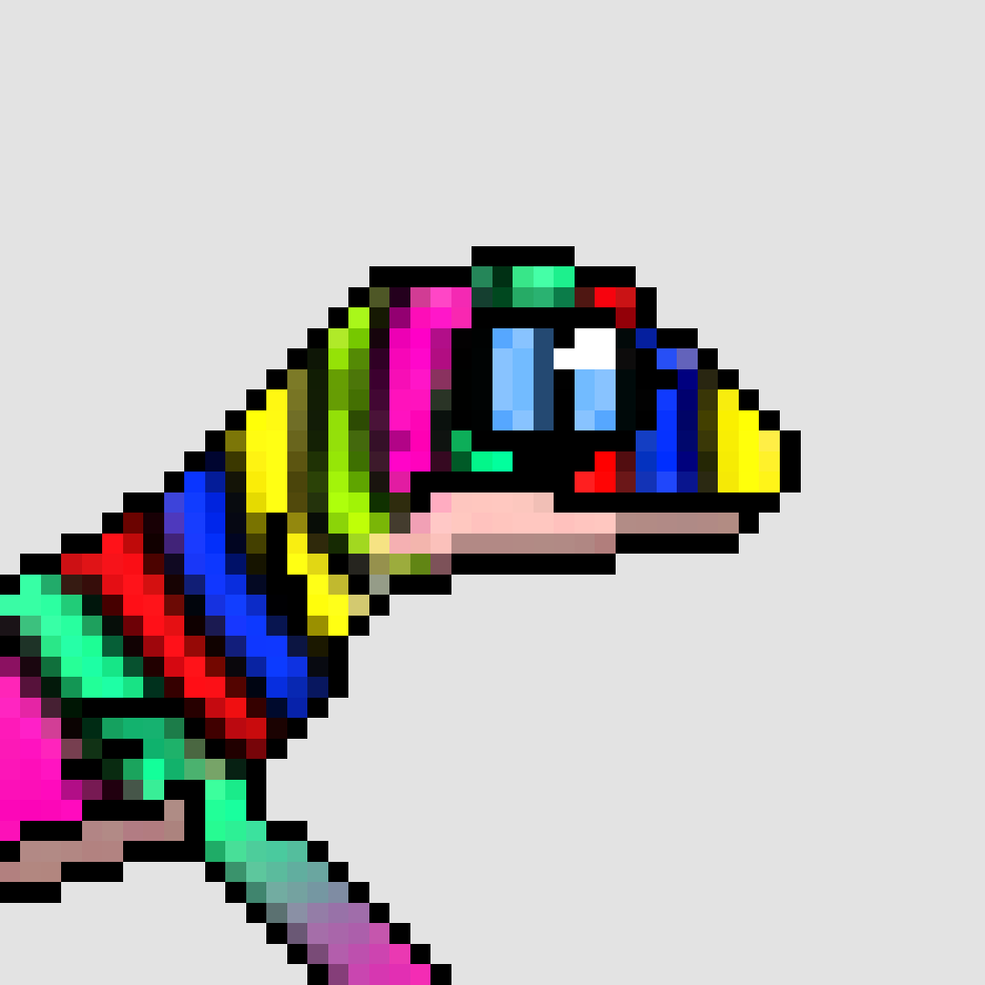 Pixel Geko: #0165 NFT on Algorand