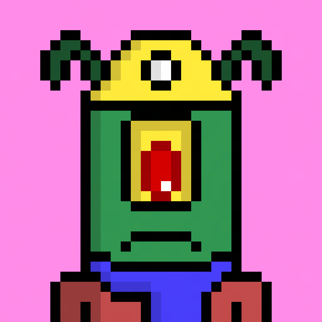 Pixel Plankton #201 NFT on Algorand
