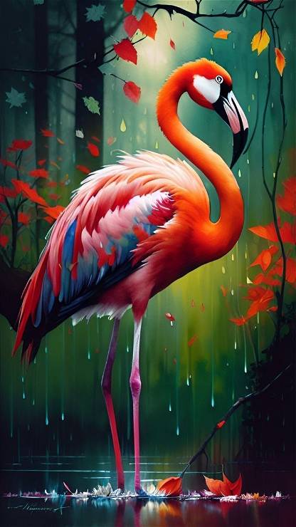 Wondrous Flamingo #2