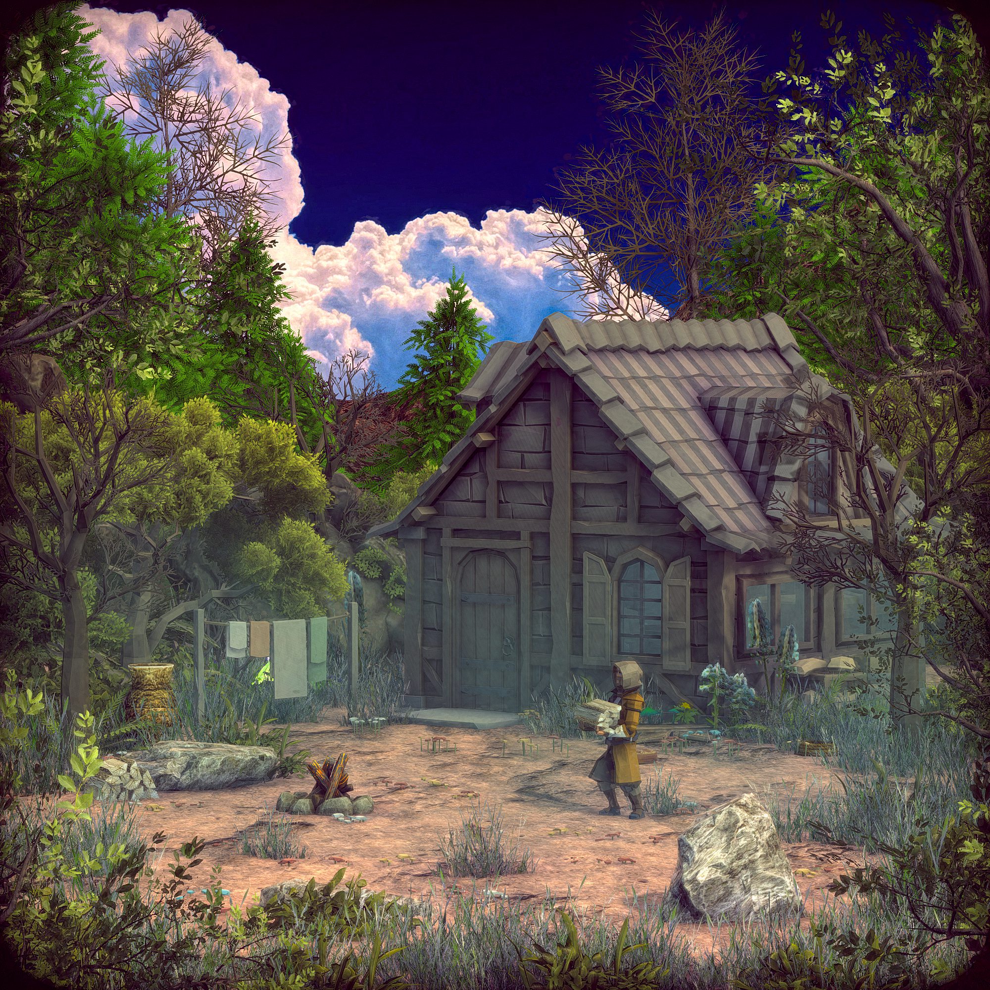 AlgoGod #369 Forever Home NFT on Algorand