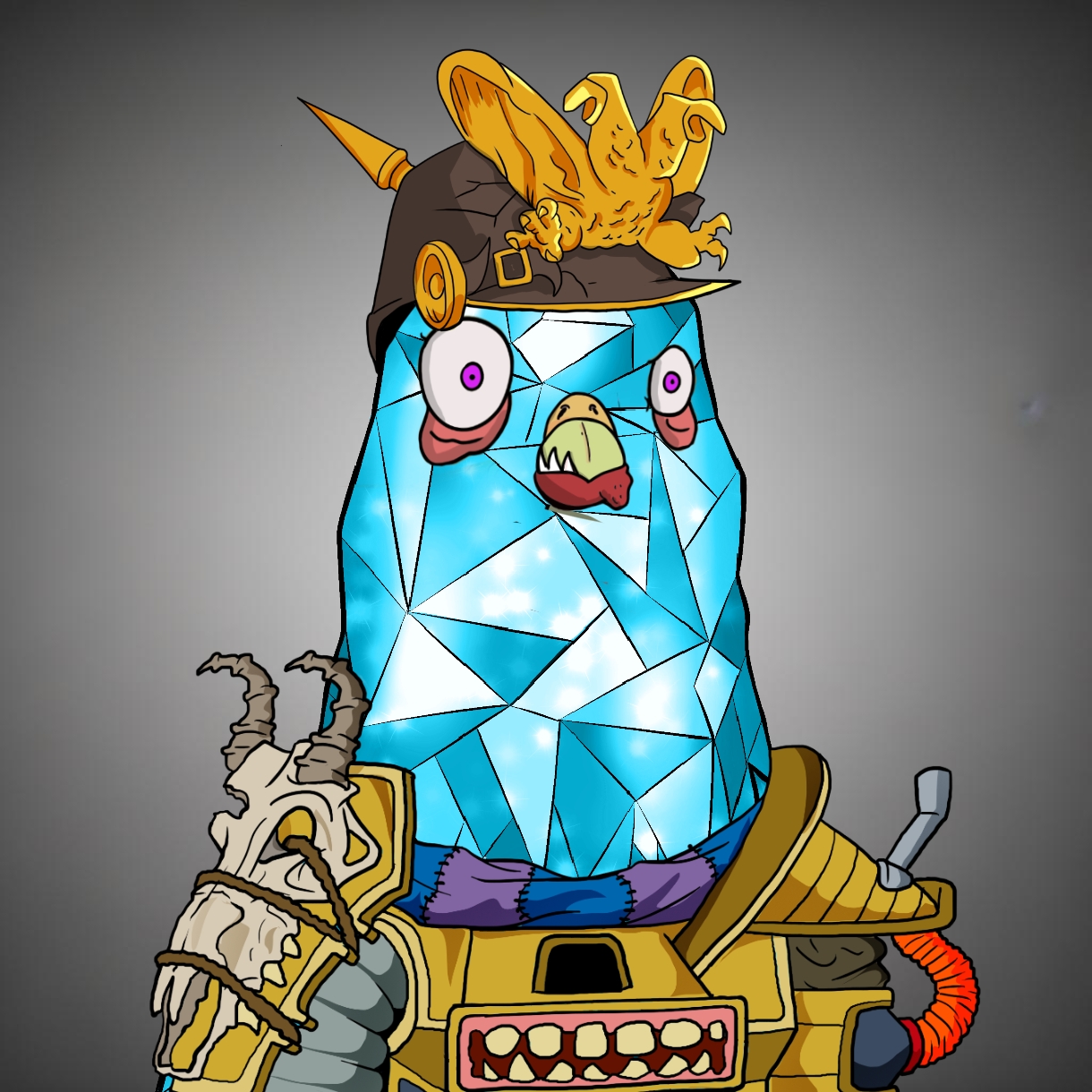 Mutant Ghetto Pigeon #475 NFT on Algorand