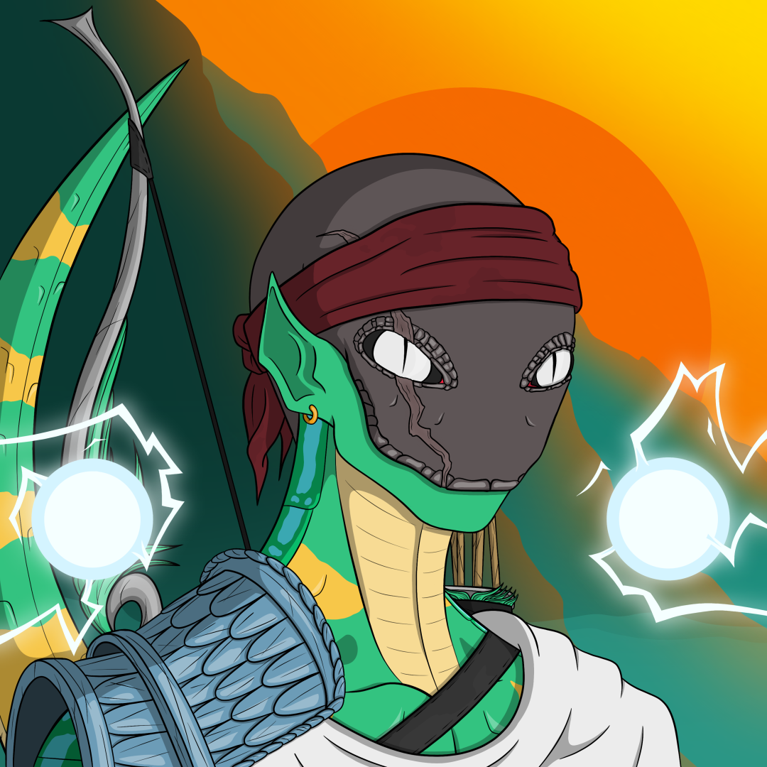 Dark Coin Champion #0292 NFT on Algorand