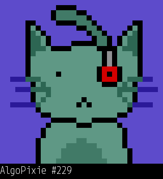 Algo Pixie #229 NFT on Algorand