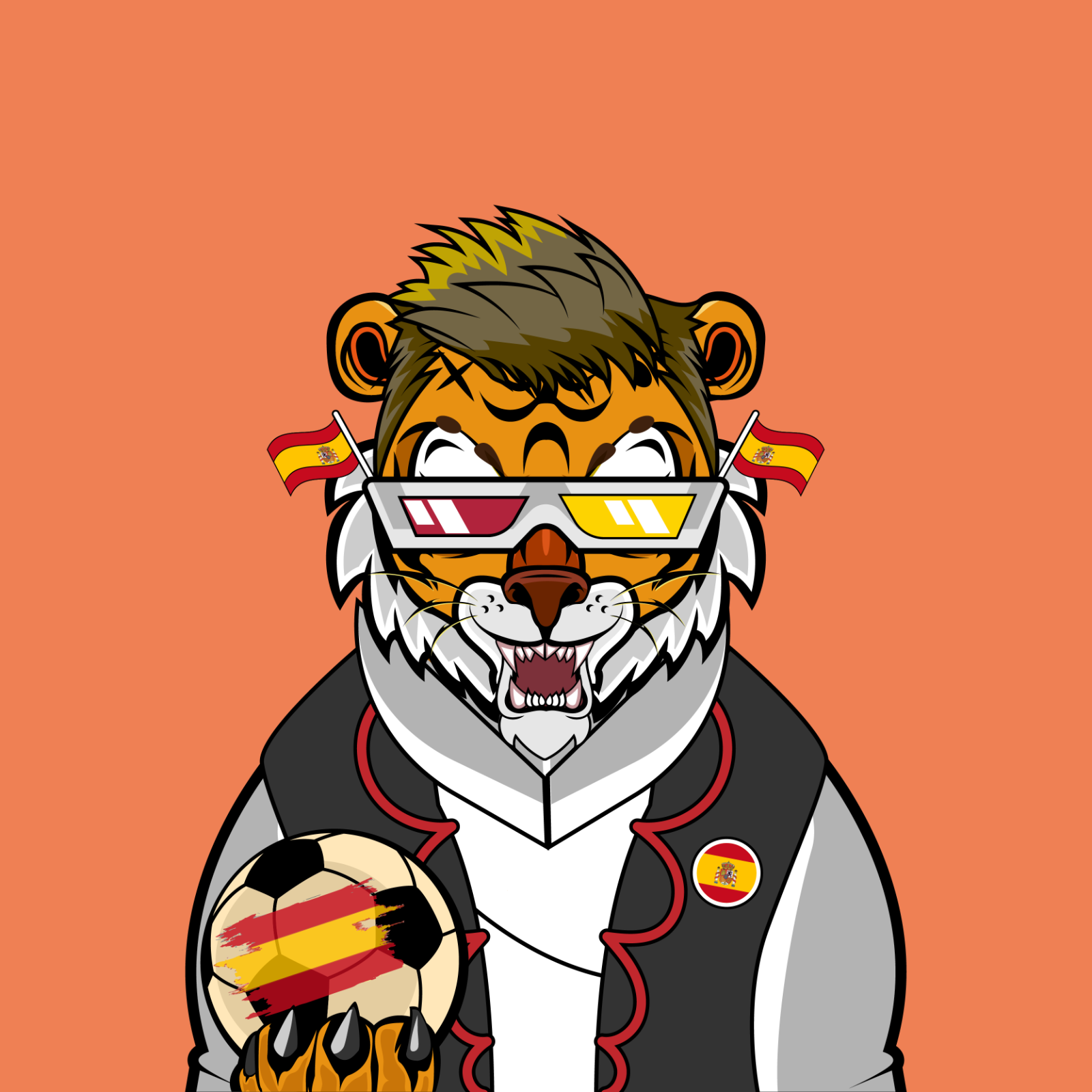 Football TigerChi #1027 NFT on Algorand