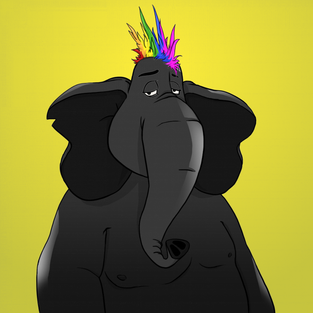 AFK Elephant #866 NFT on Algorand