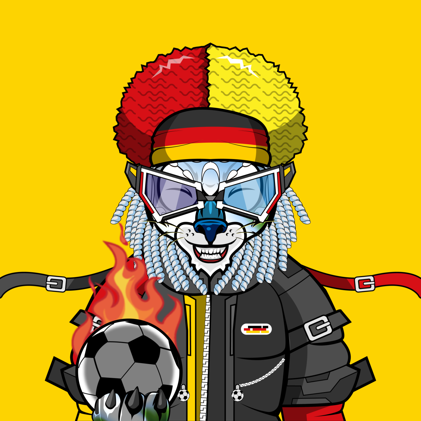 Football TigerChi #1074 NFT on Algorand