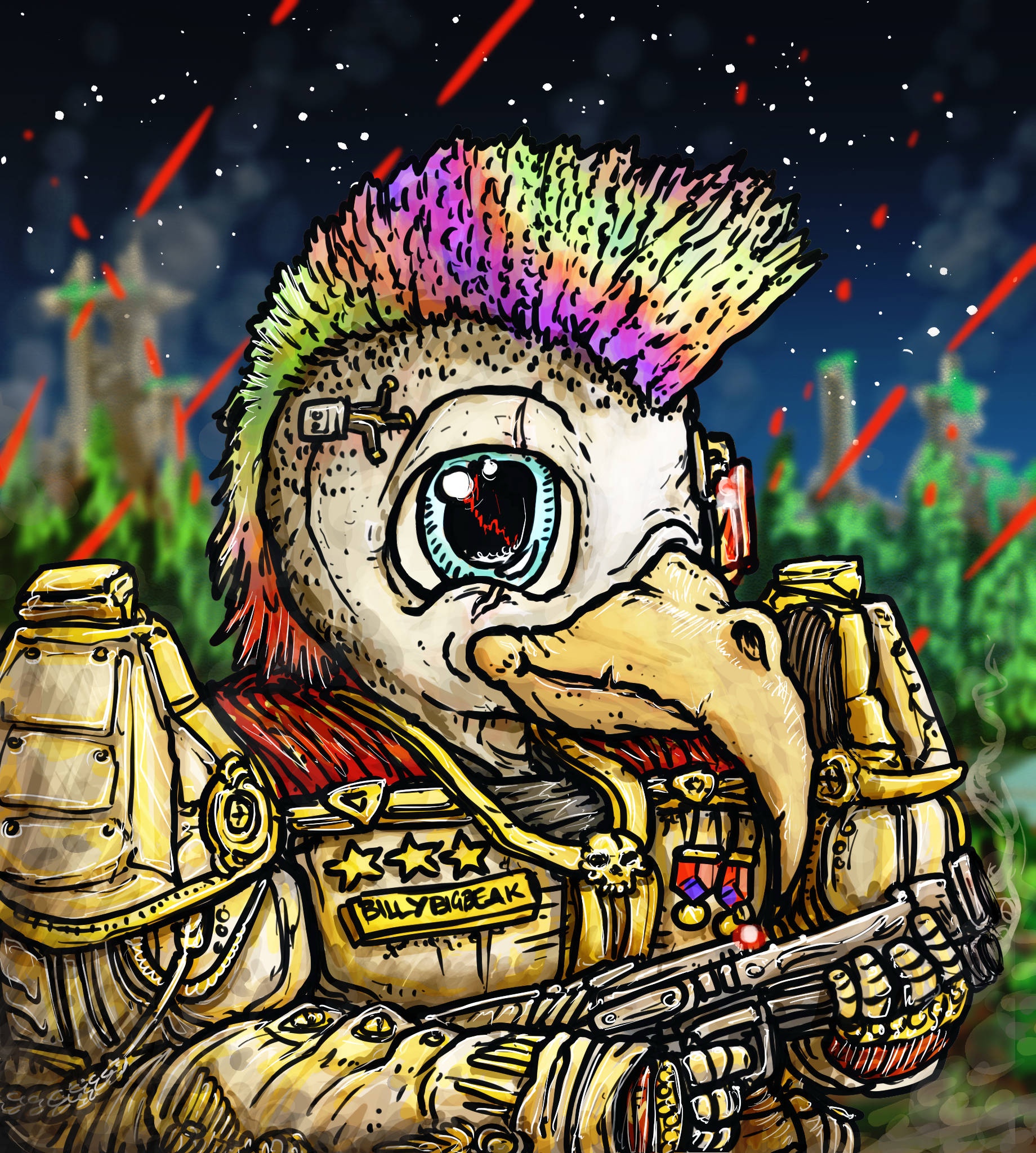 PFP Billy #215 Rare NFT on Algorand