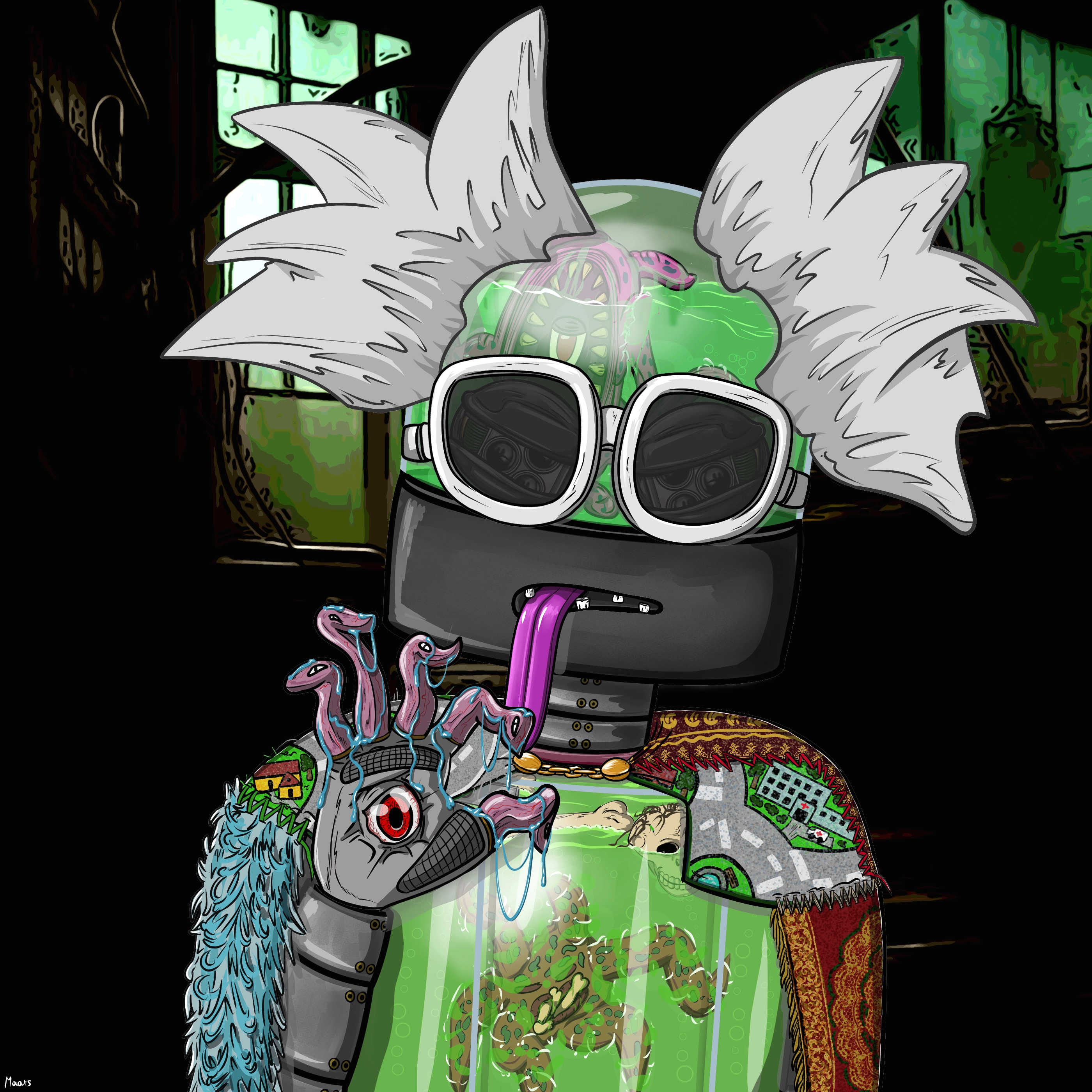 Mental Marvin #846 NFT on Algorand