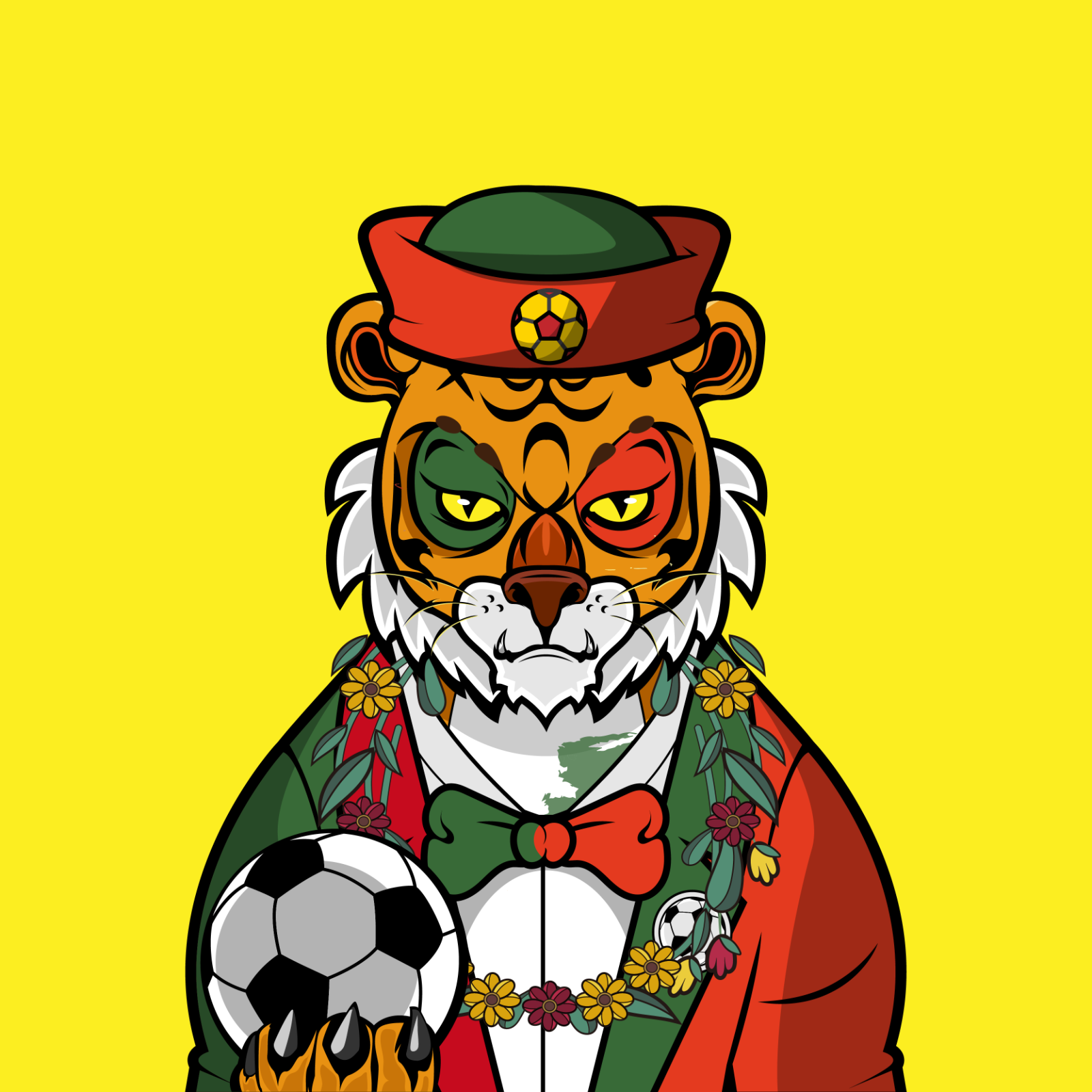 Football TigerChi #0255 NFT on Algorand