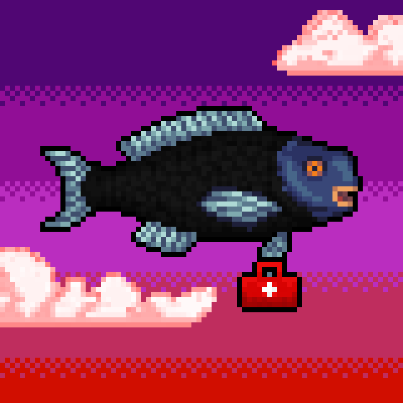 Fighting Fish #1002 NFT on Algorand