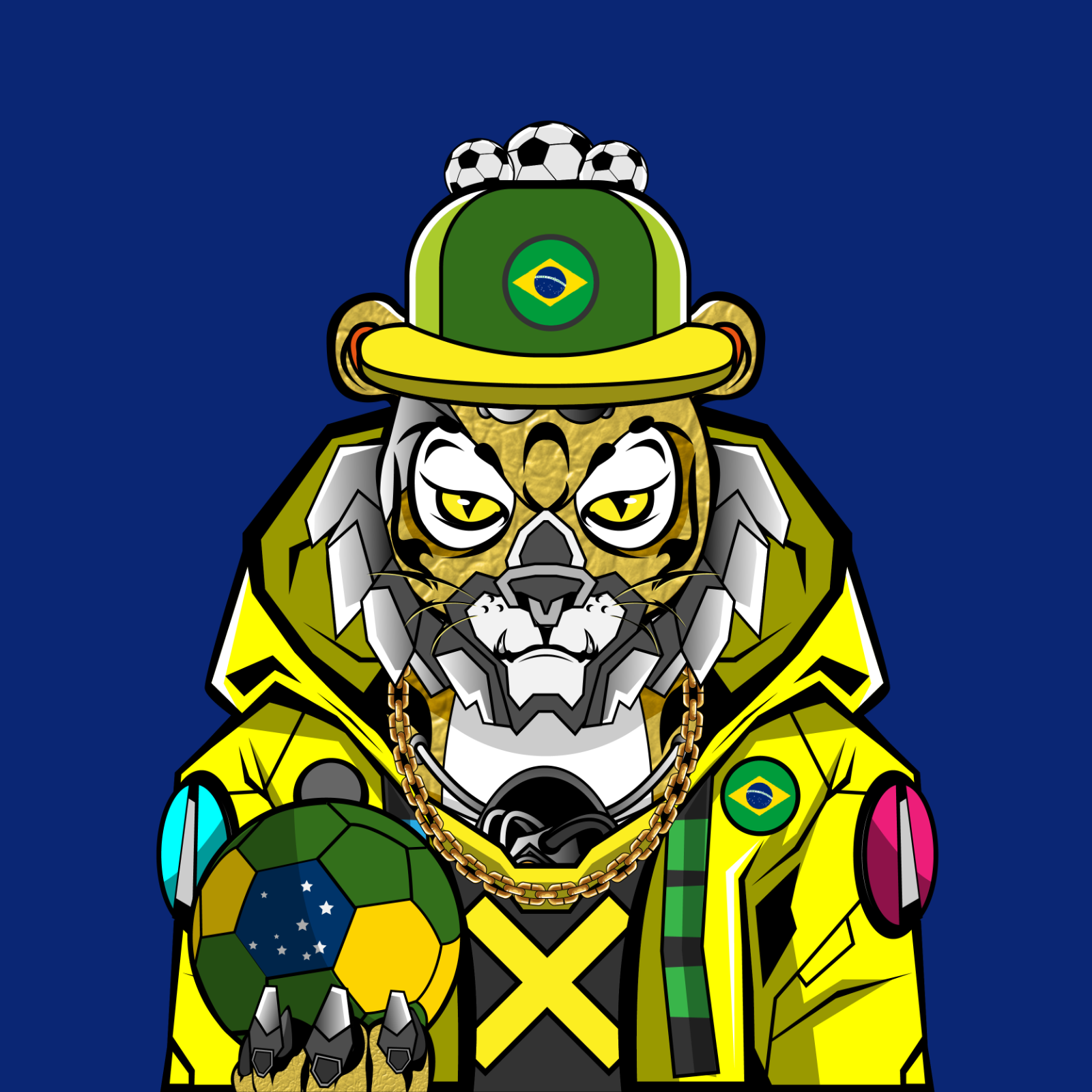 Football TigerChi #1030 NFT on Algorand