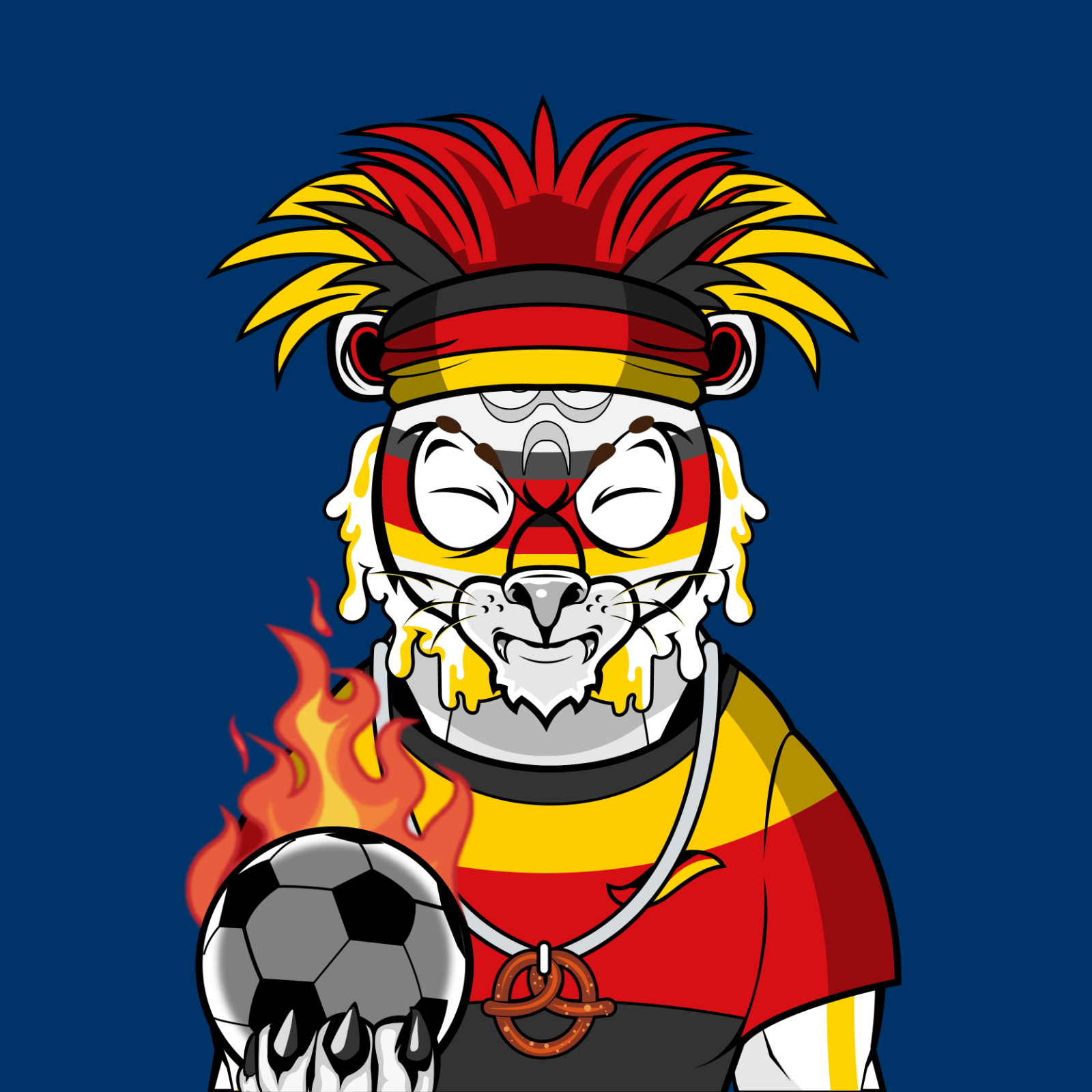 Football TigerChi #1250 NFT on Algorand