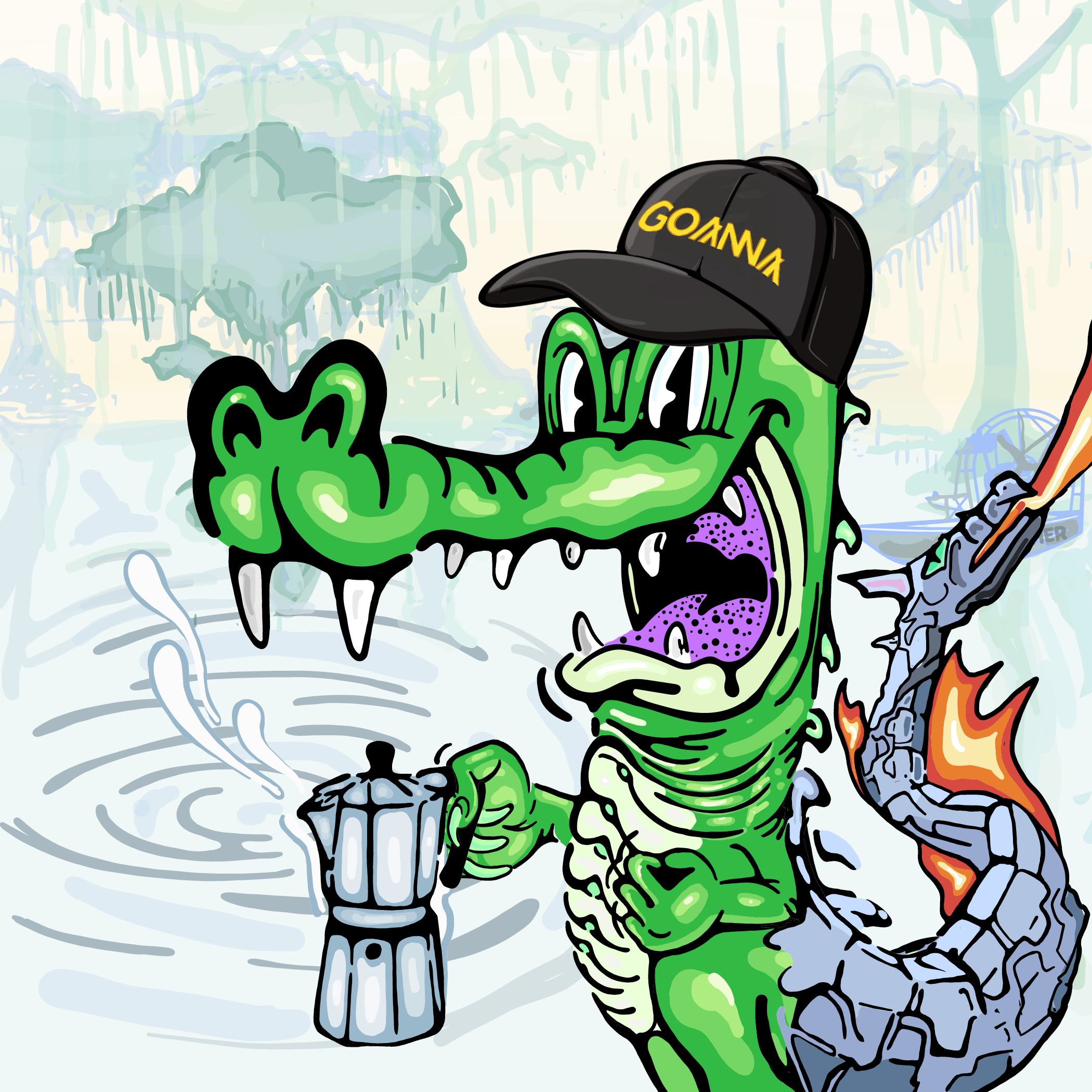 Algo Gator #415 NFT on Algorand
