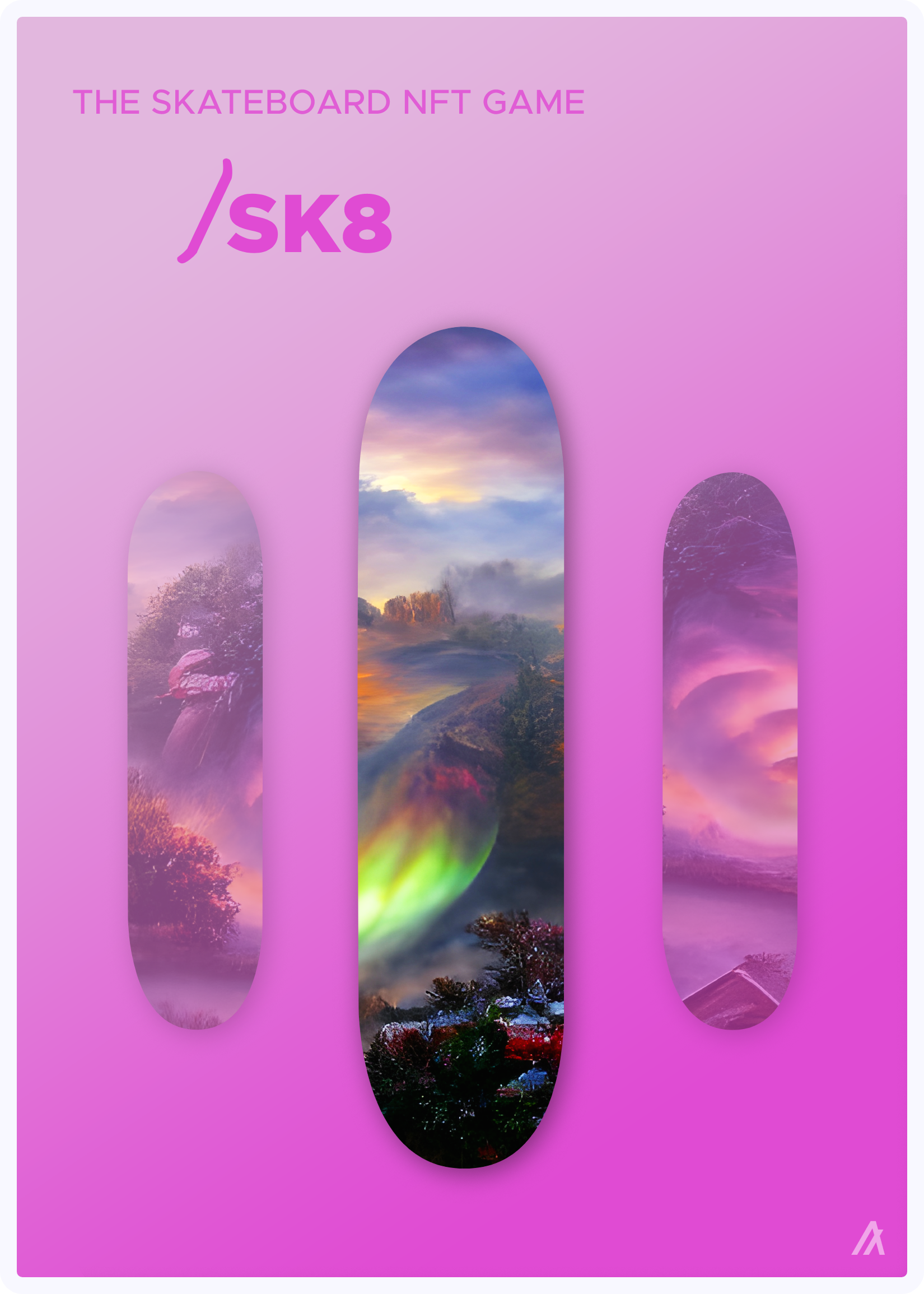 SK8 Deck #097 NFT on Algorand