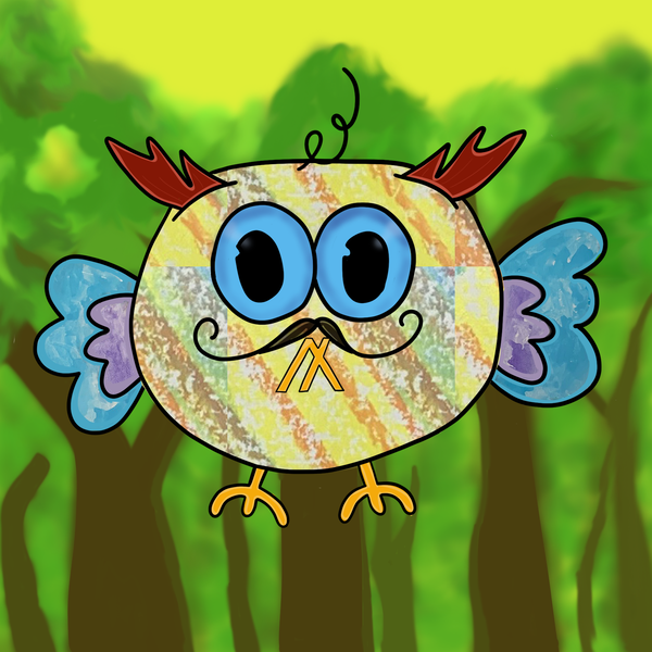 An image of Owlgos Owl Mini Series #028