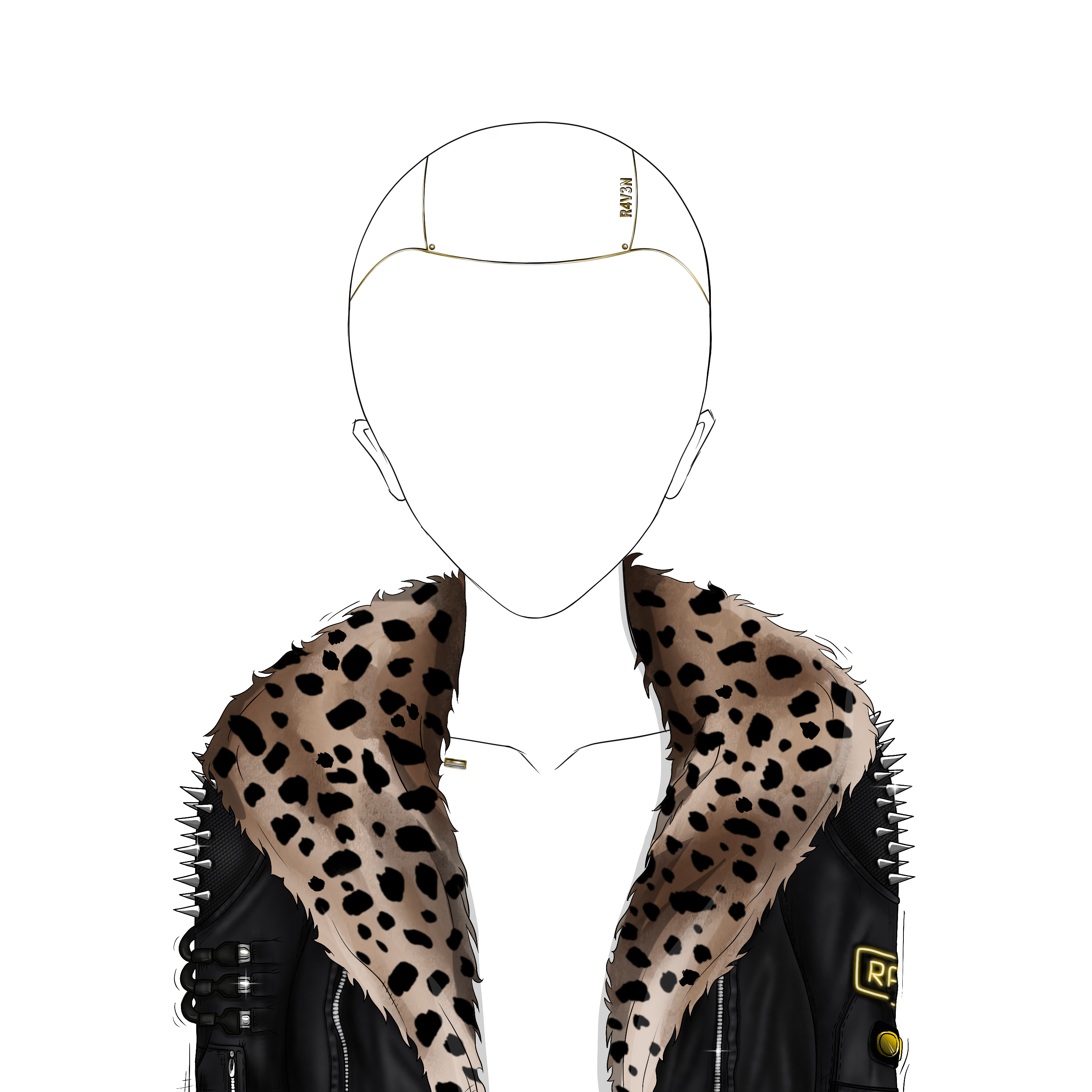 R4V3N Trait - Outerwear 20 NFT on Algorand