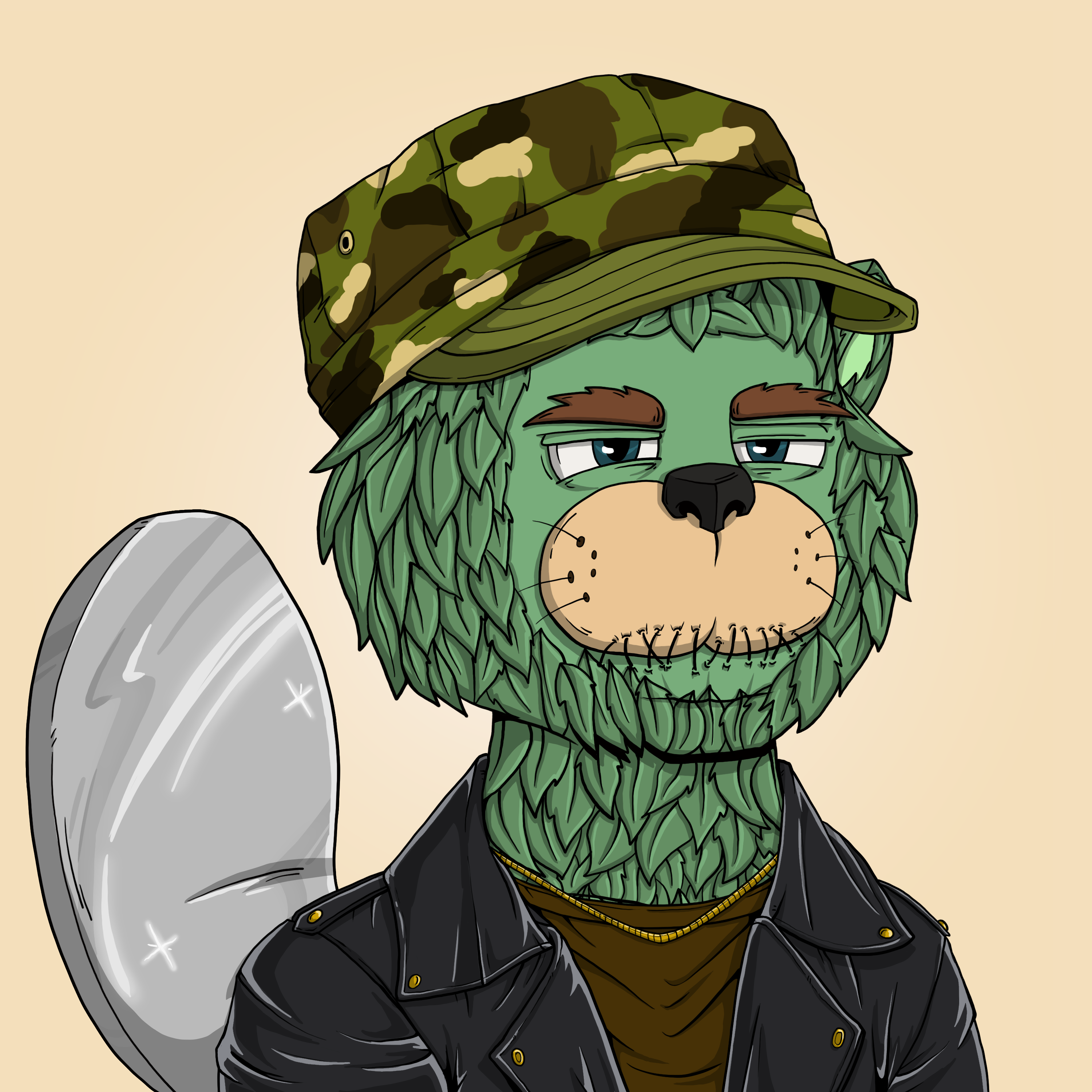 Beava Buds #1110 NFT on Algorand