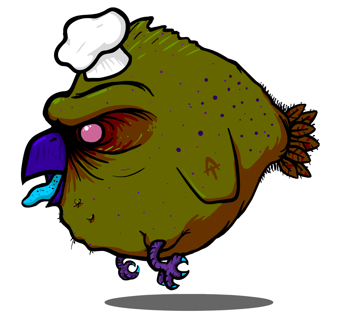 Mini Legend - Ugly Raven #64 NFT on Algorand