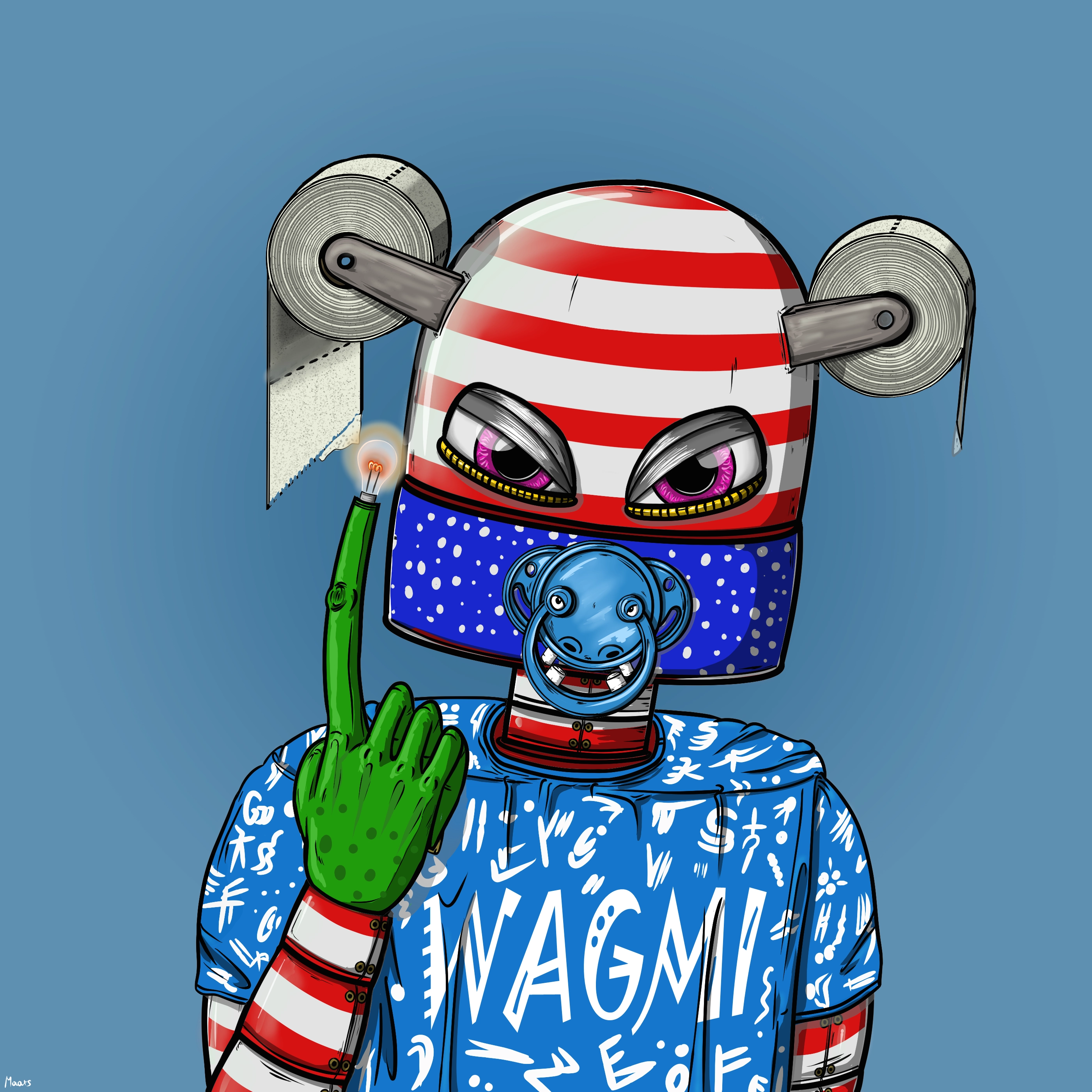 Mental Marvin #2568 NFT on Algorand