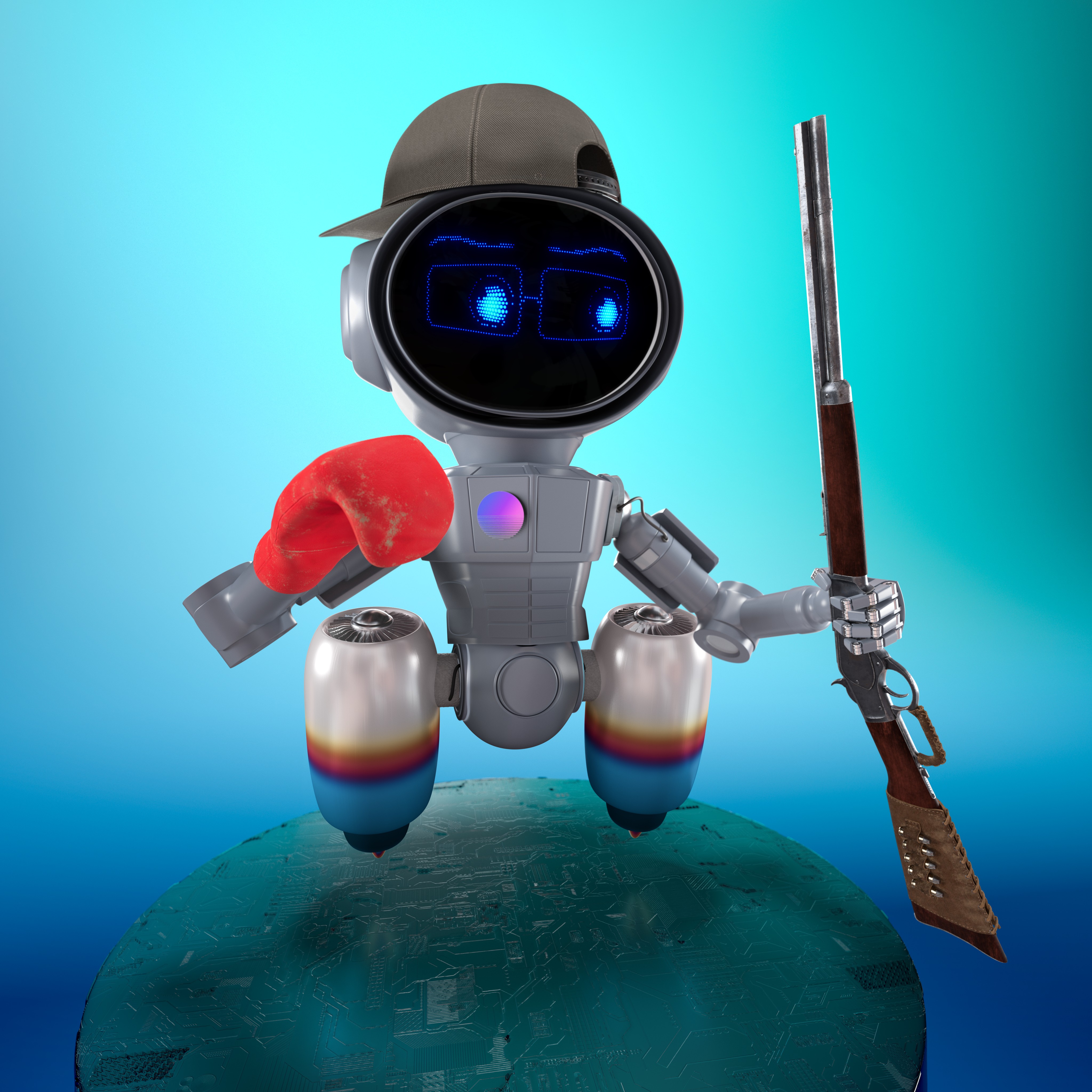 SockBot V1 No. 0012 NFT on Algorand