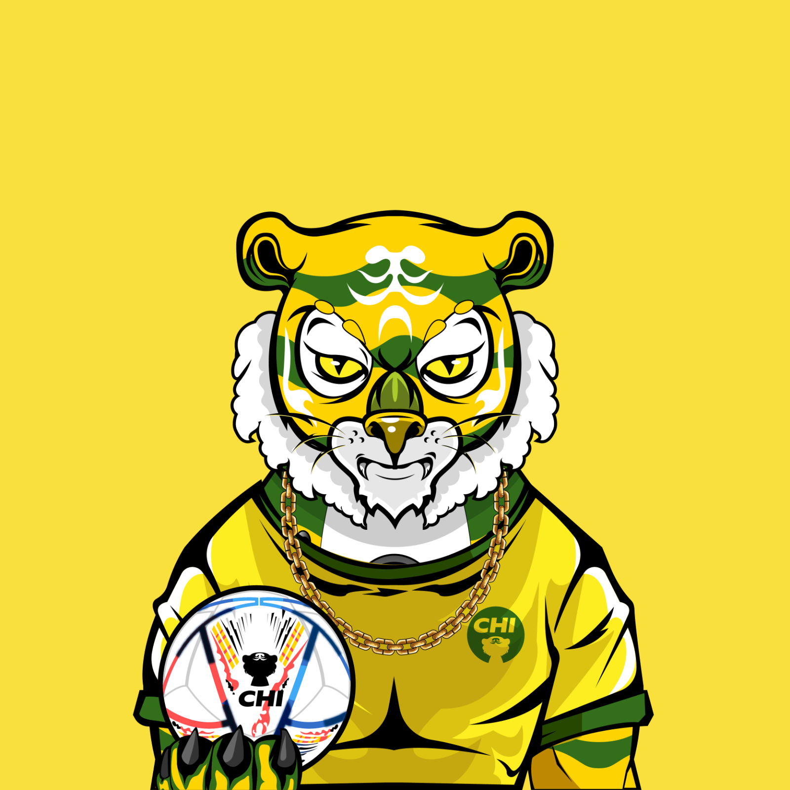 Football TigerChi #0972 NFT on Algorand