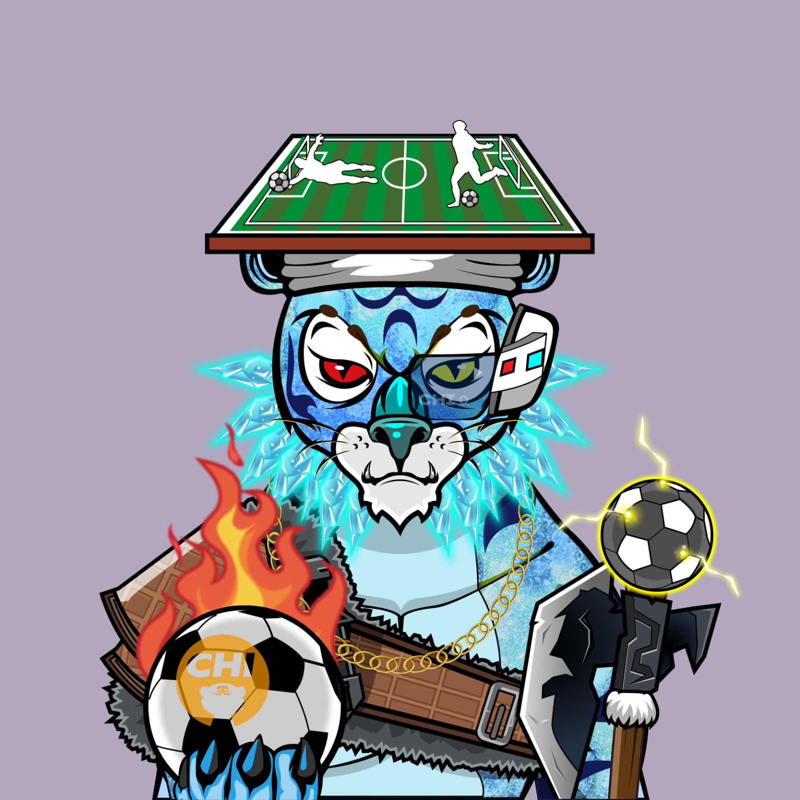 Football TigerChi #1956 NFT on Algorand