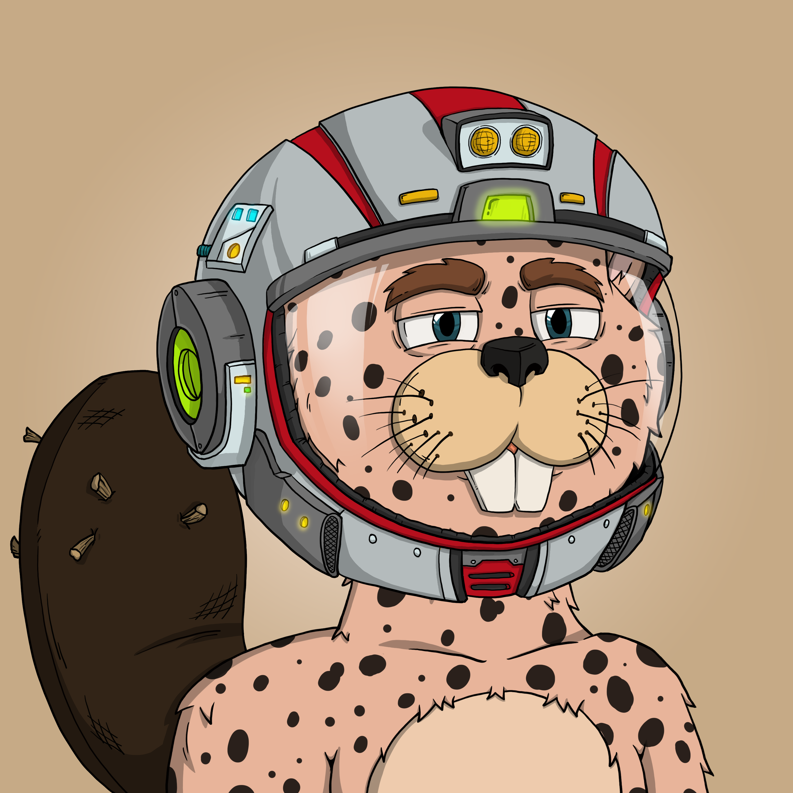 Beava Buds #1252 NFT on Algorand