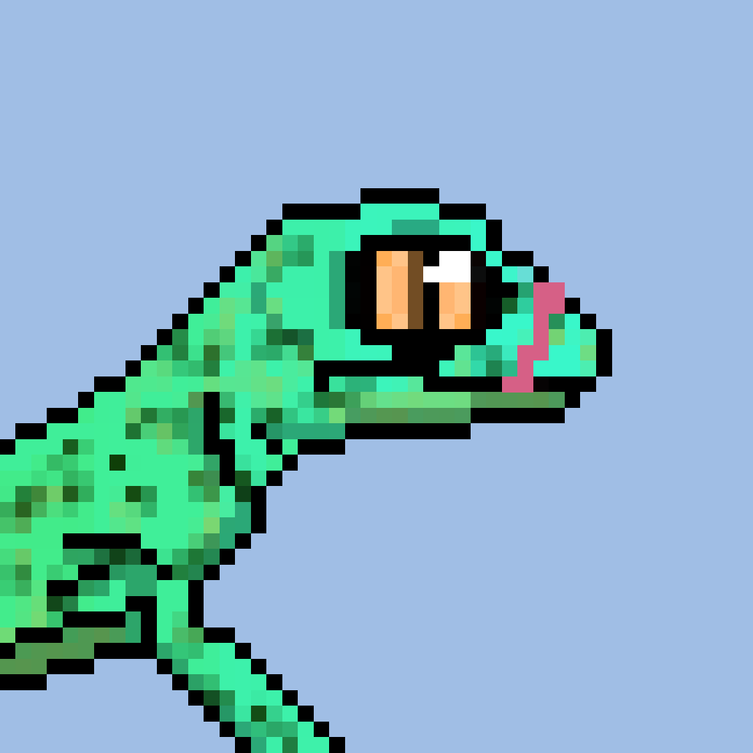 Pixel Geko: #0747 NFT on Algorand