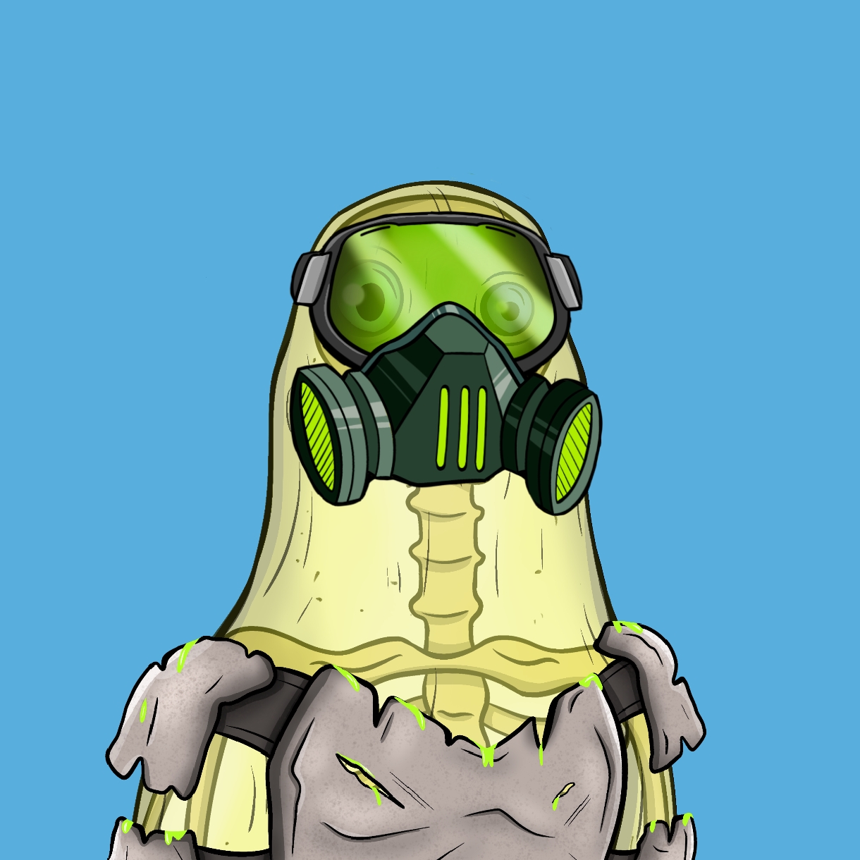 Mutant Ghetto Pigeon #131 NFT on Algorand