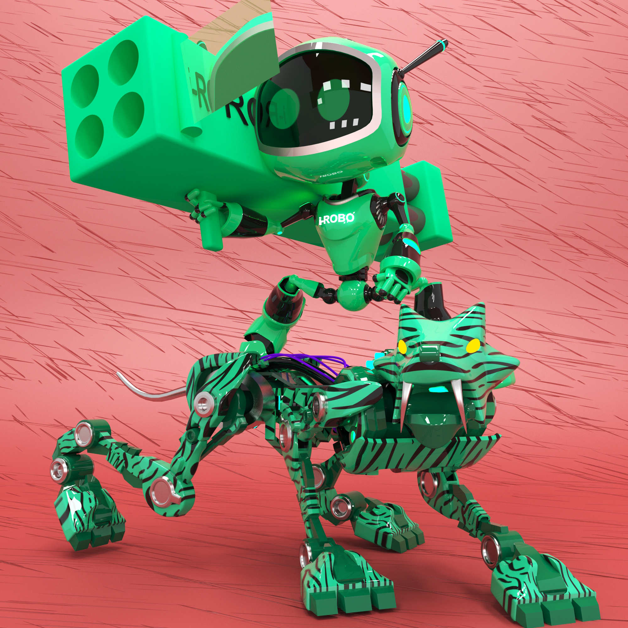 i-ROBO-X#038 NFT on Algorand