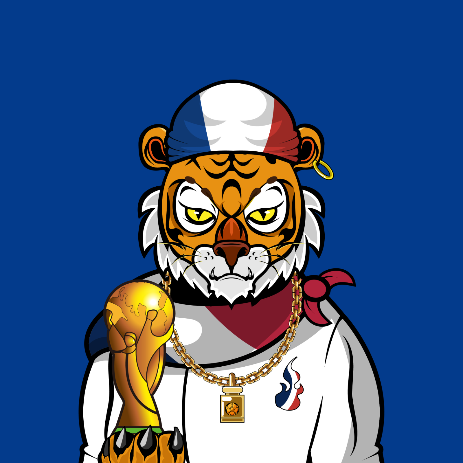 Football TigerChi #1268 NFT on Algorand