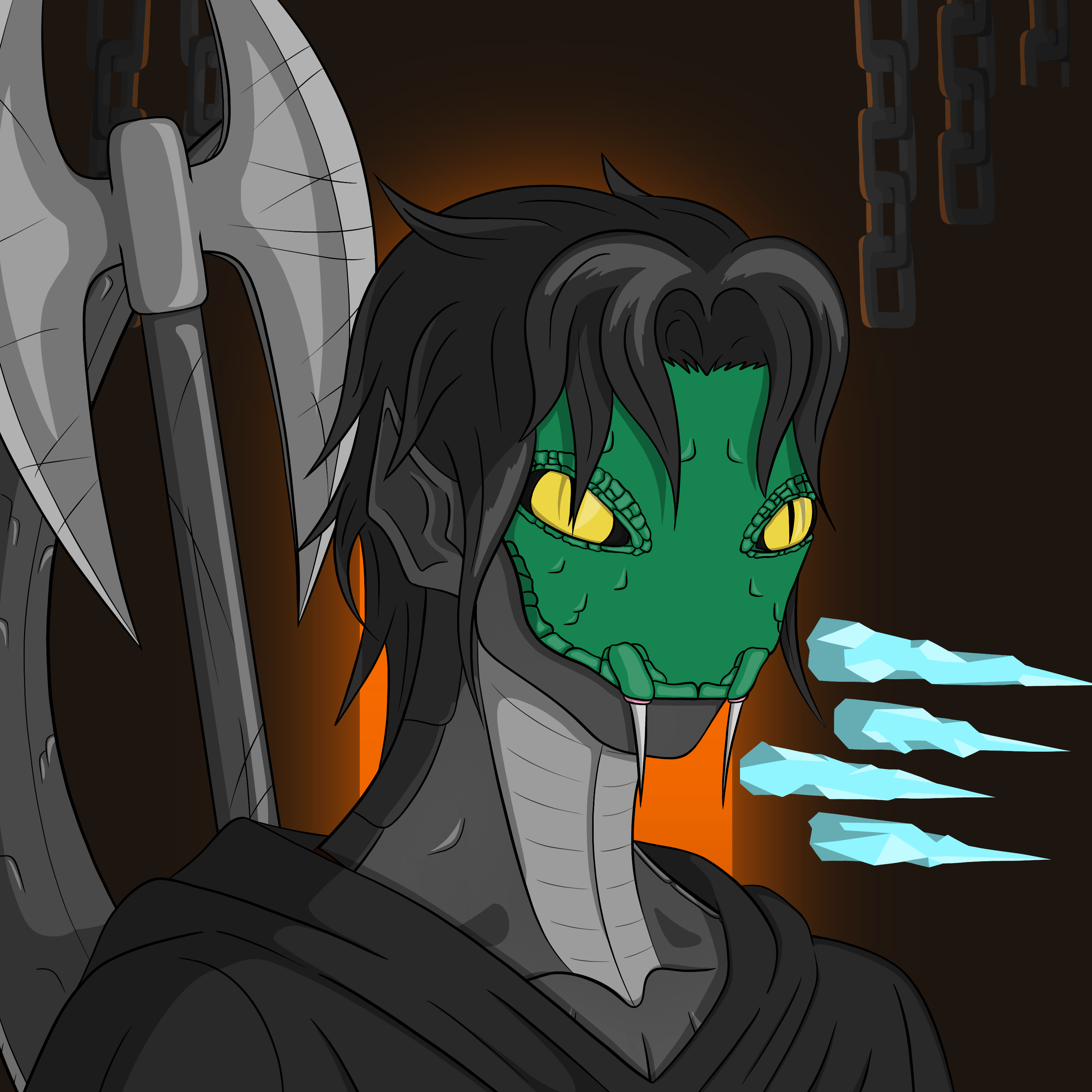 Dark Coin Champion #0580 NFT on Algorand