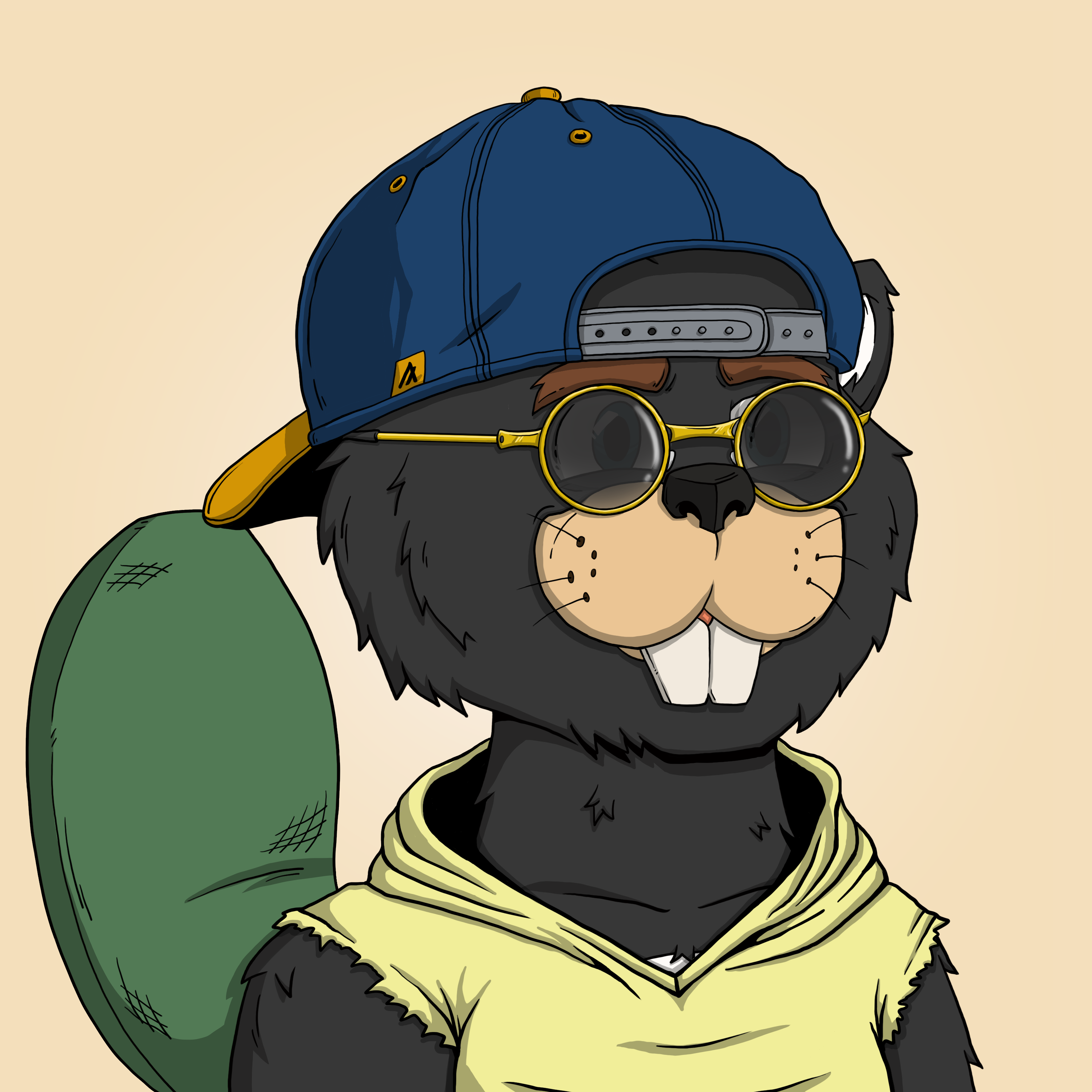 Beava Buds #1280 NFT on Algorand