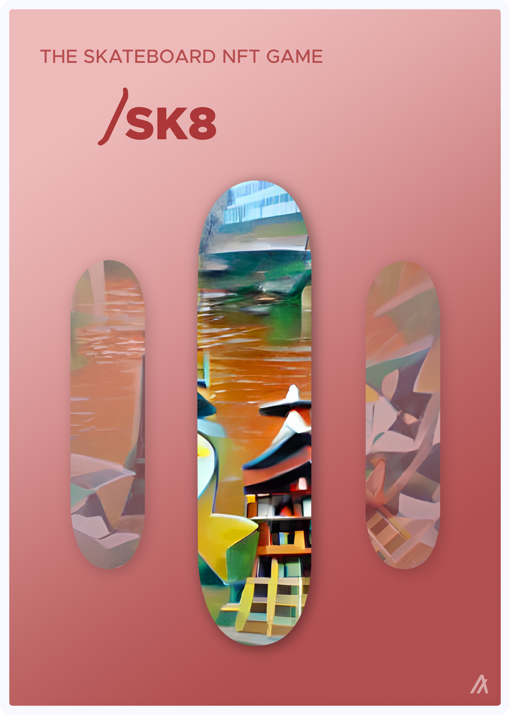 SK8 Deck #083 NFT on Algorand