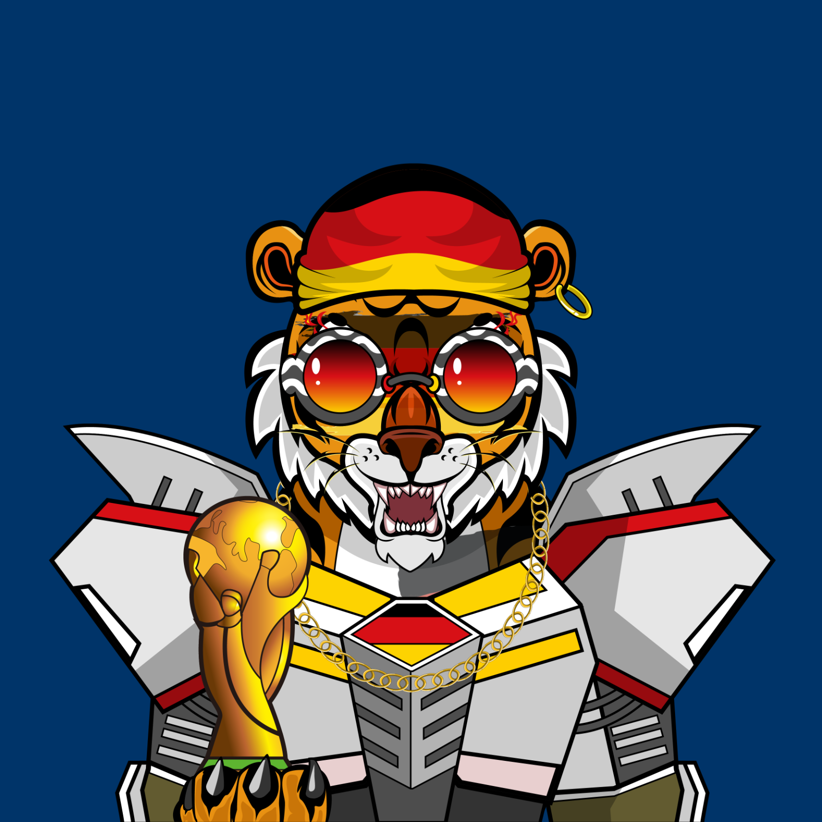 Football TigerChi #1170 NFT on Algorand