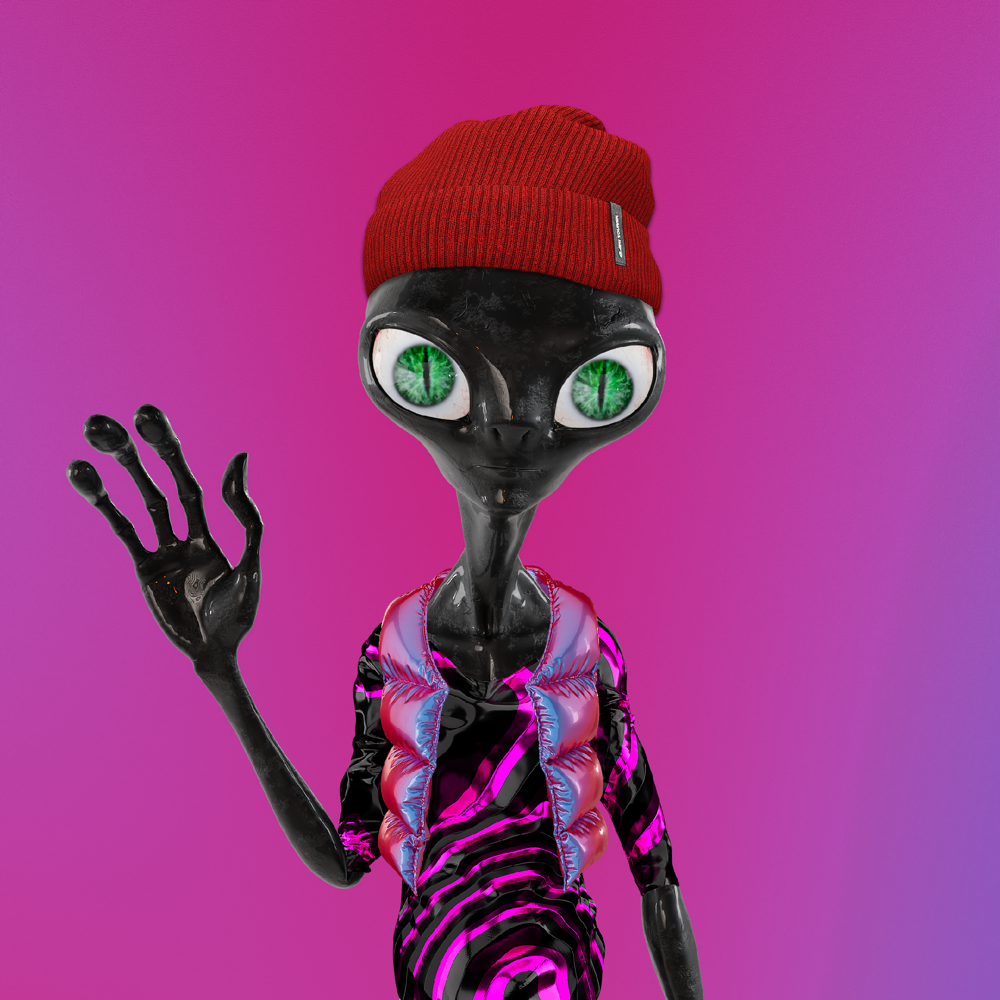 Alien Tourism3328 NFT on Algorand