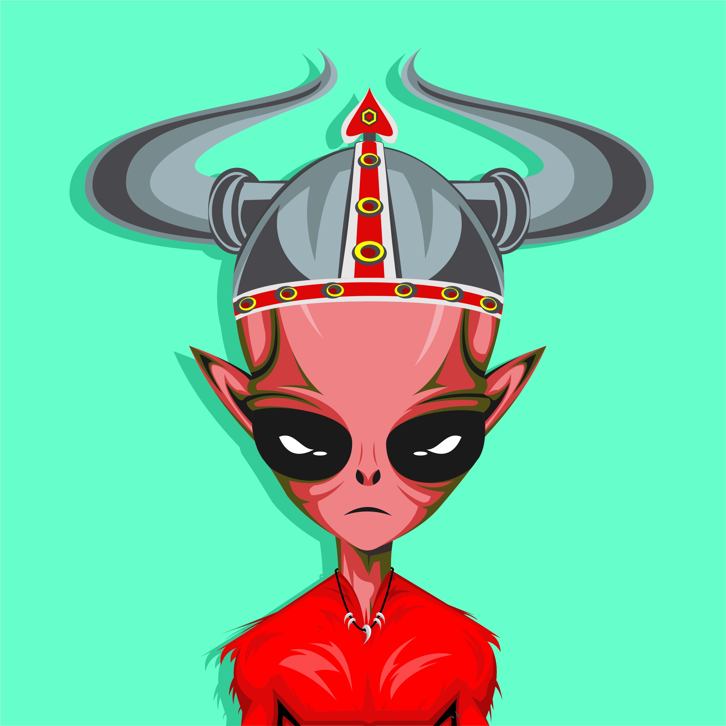 Alien Space Syndicate 64 NFT on Algorand
