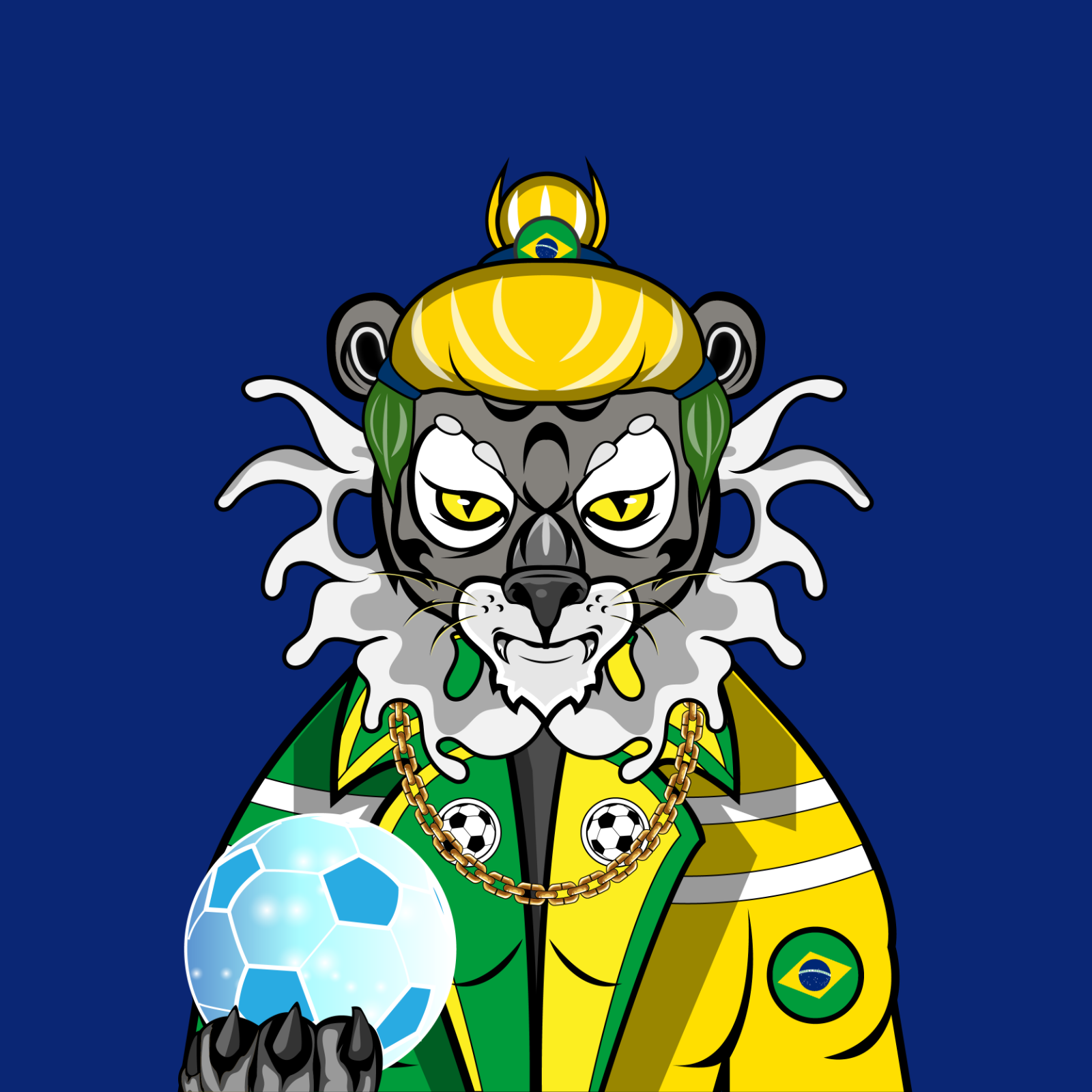 Football TigerChi #1716 NFT on Algorand