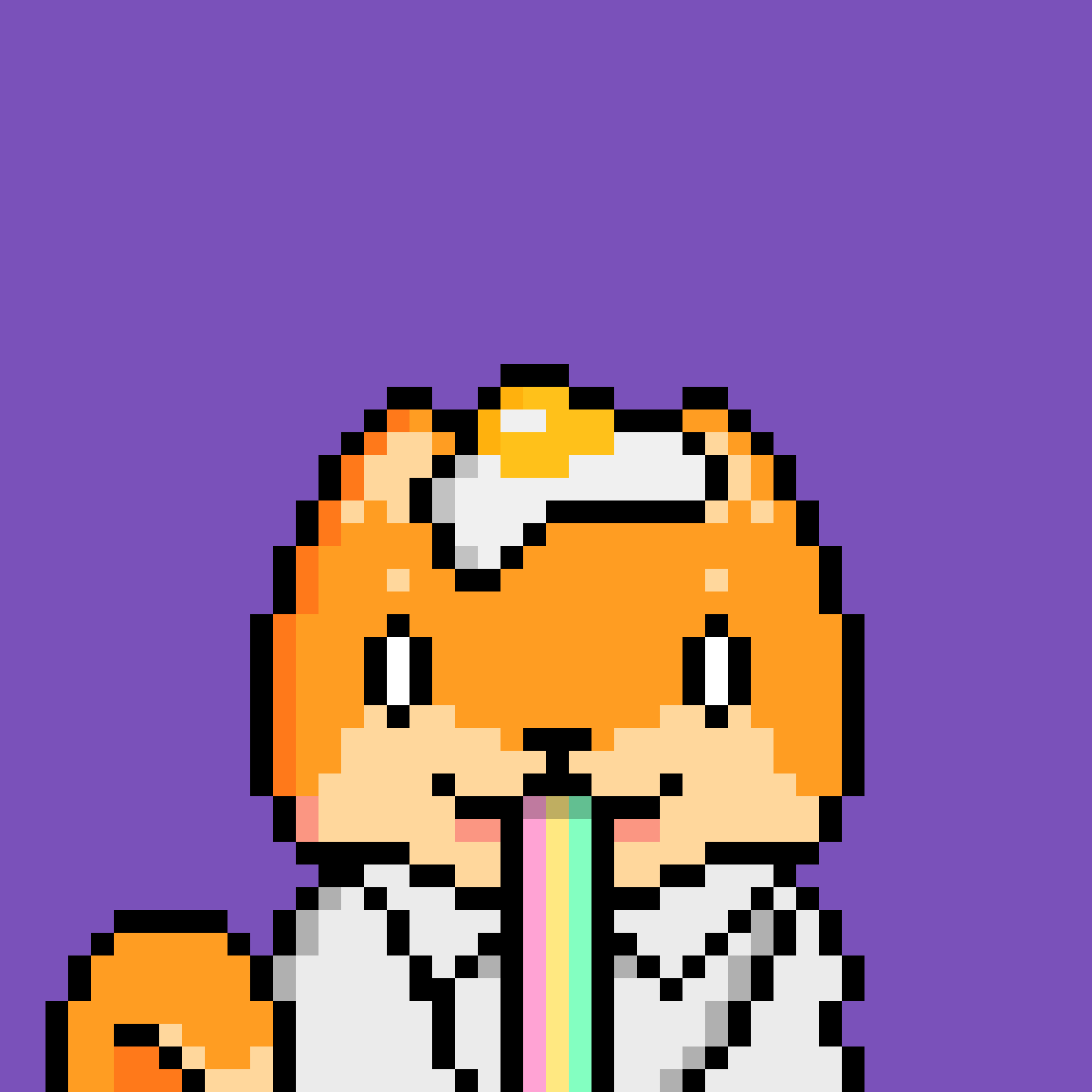 Pixel Inu #227 NFT on Algorand