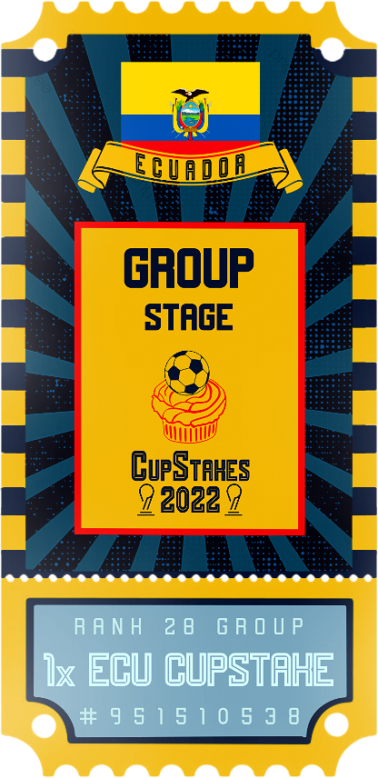 Ecuador 2022 CupStake