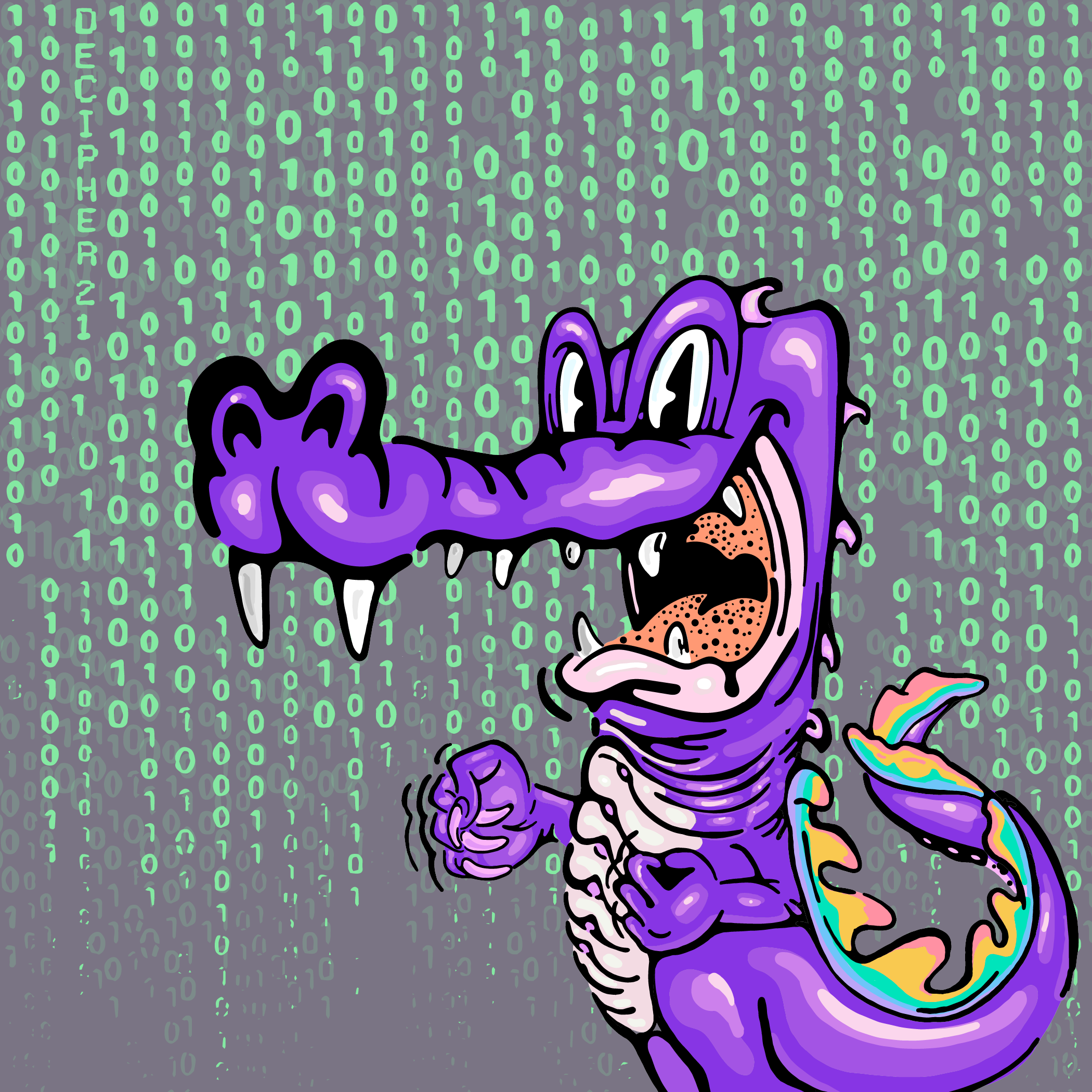 Algo Gator #558 NFT on Algorand