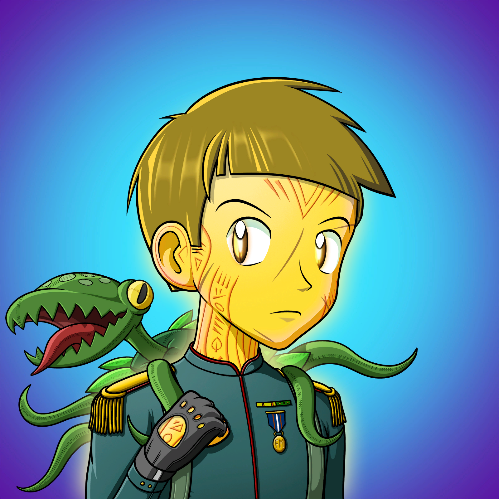 Fracctal Tamer 1918 NFT on Algorand