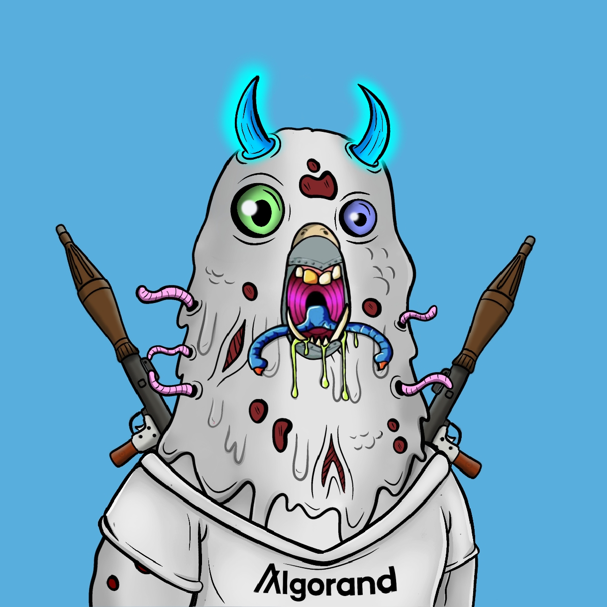 Mutant Ghetto Pigeon #286 NFT on Algorand