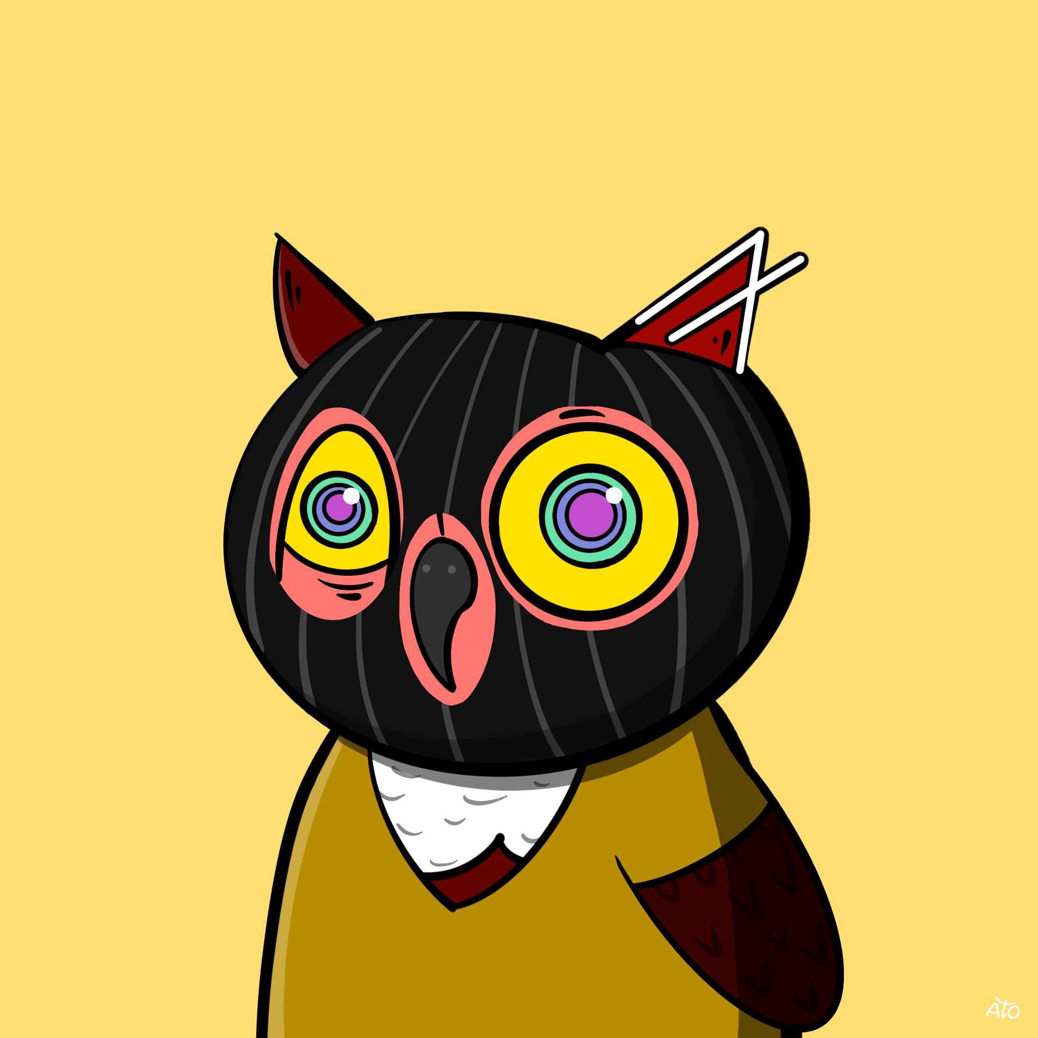 AOWL #1843 NFT on Algorand