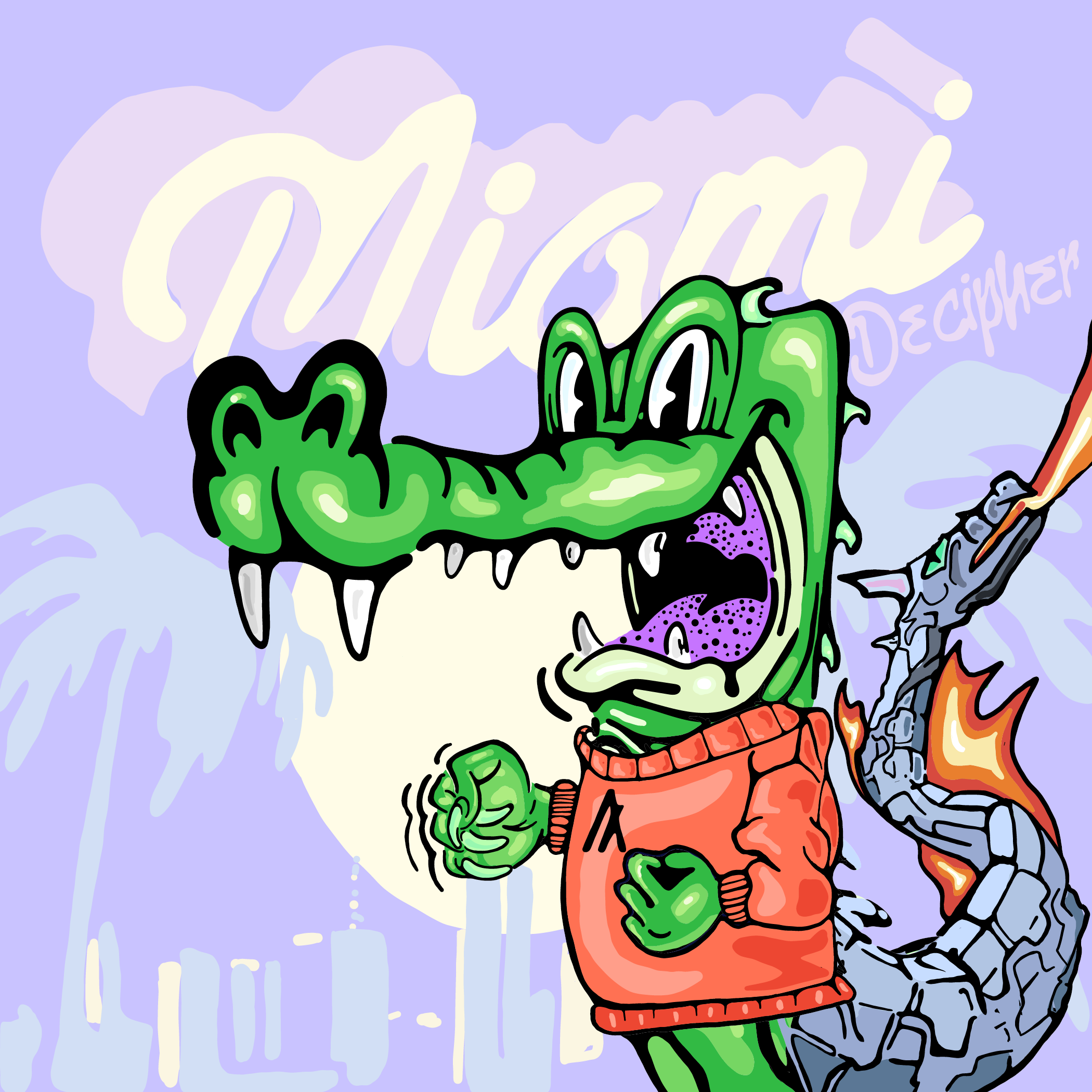 Algo Gator #187 NFT on Algorand