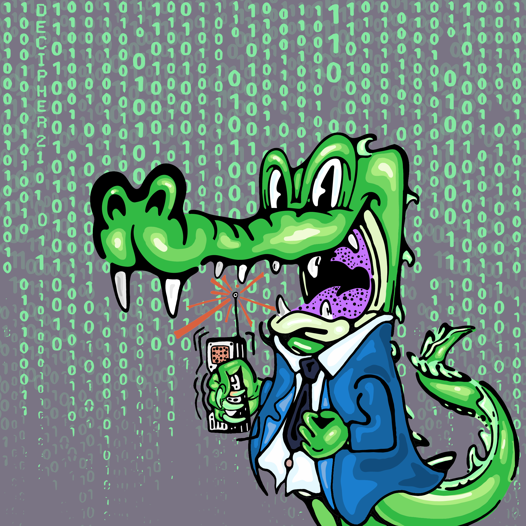 Algo Gator #538 NFT on Algorand