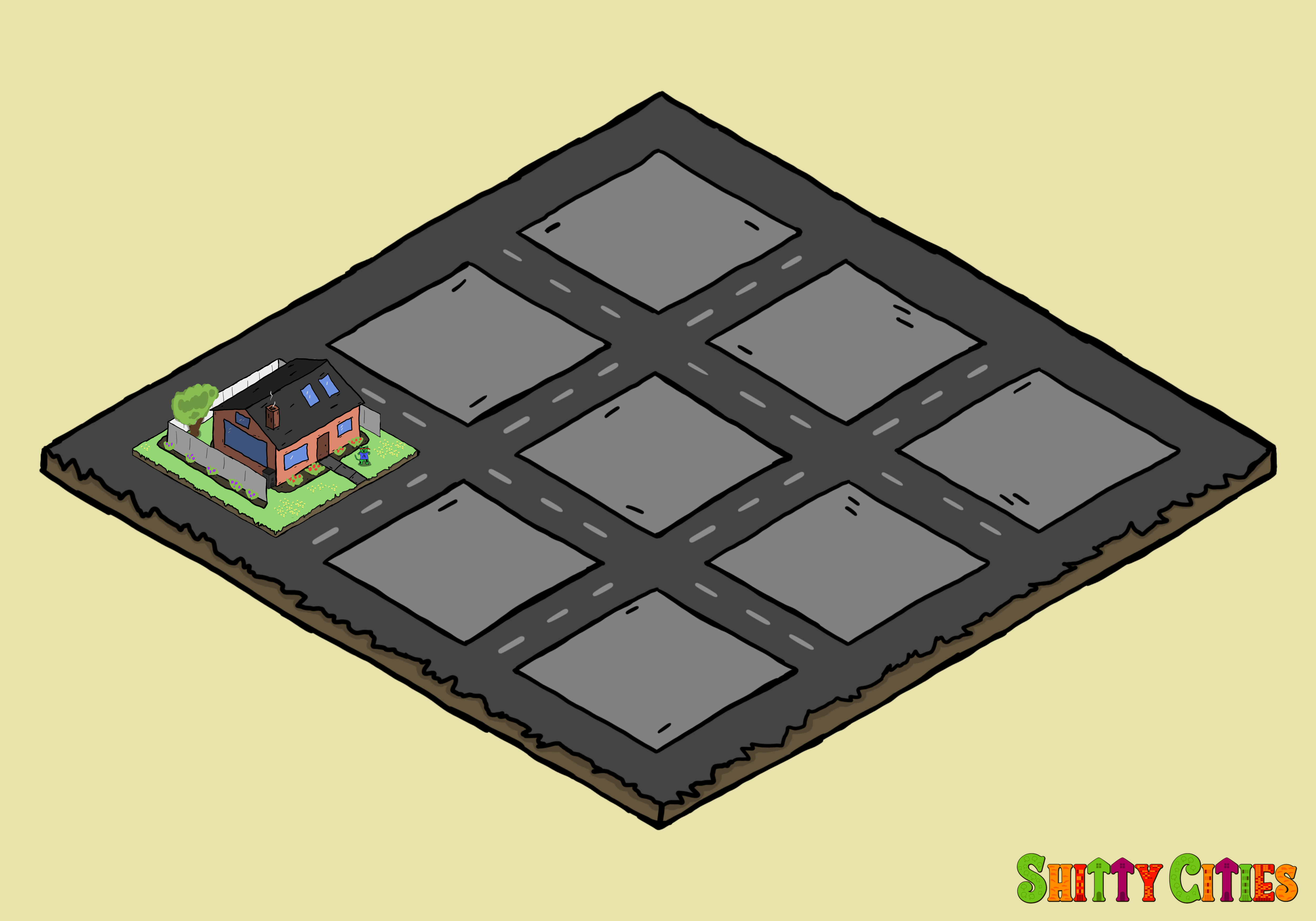 Shitty City #194 NFT on Algorand